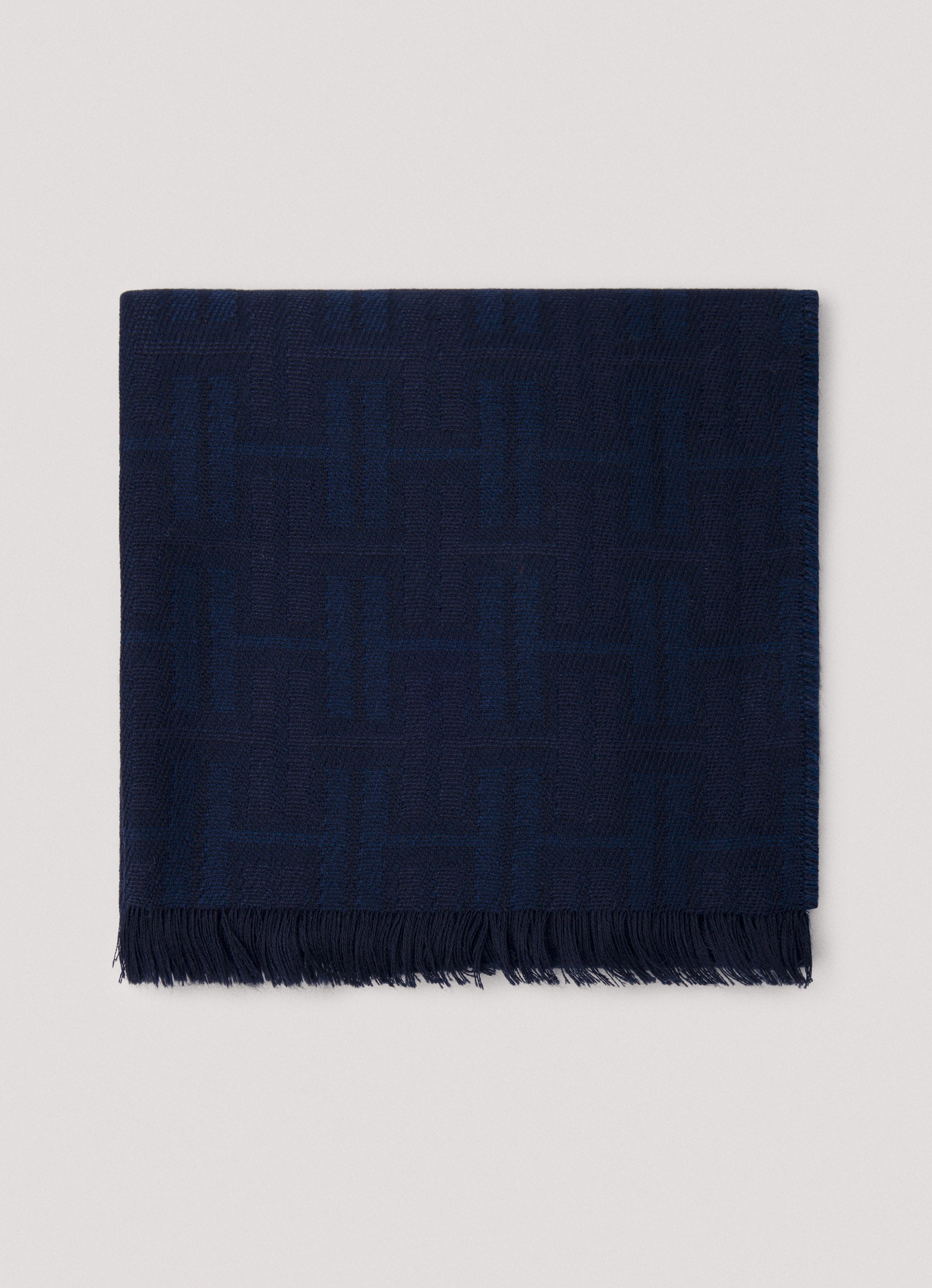 Classic Brand Scarf Blue
