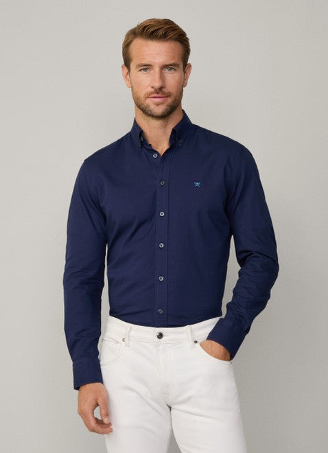 Essential Oxford Shirt Ink Blue