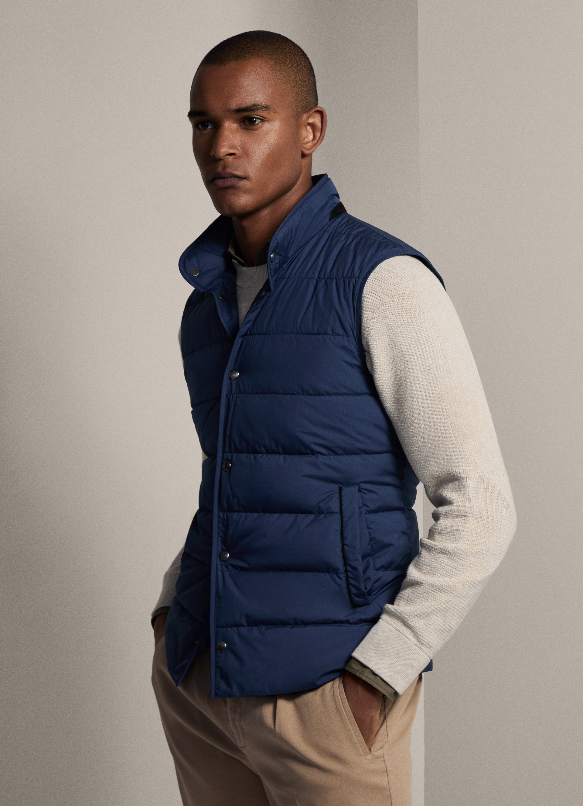 Classic Gilet Midnight Blue