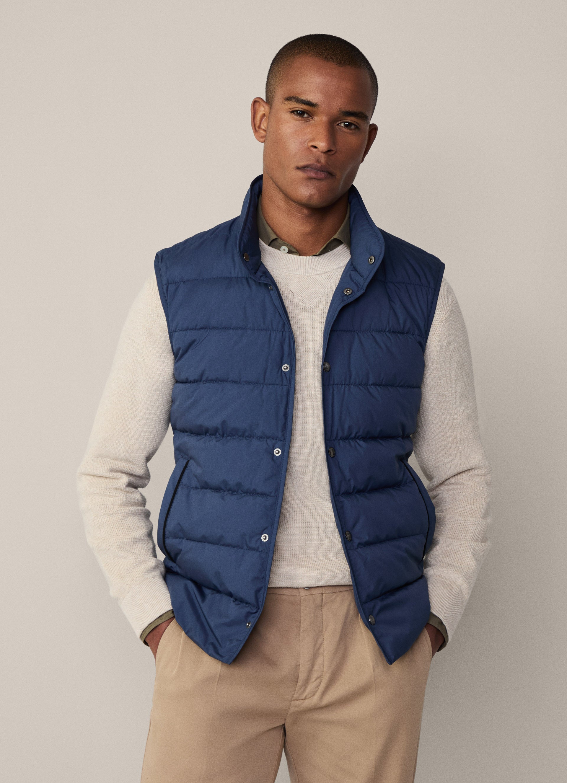 Classic Gilet Midnight Blue