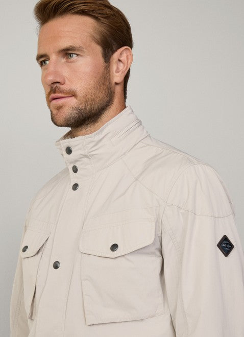 Unlined Velospeed Jacket Linen Beige