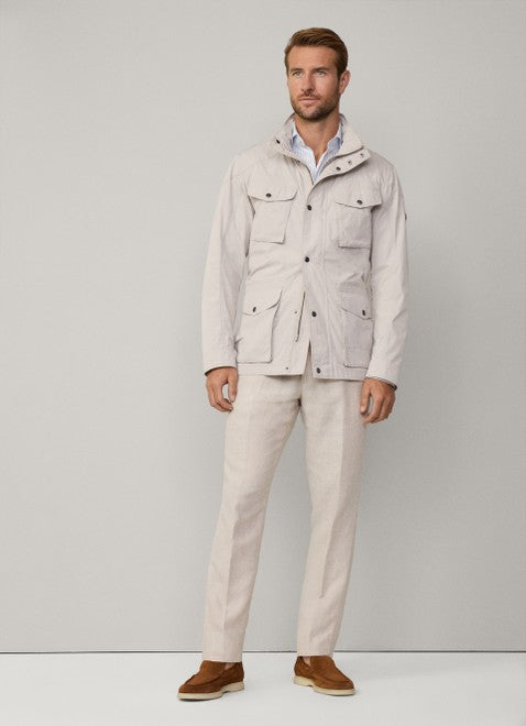 Unlined Velospeed Jacket Linen Beige