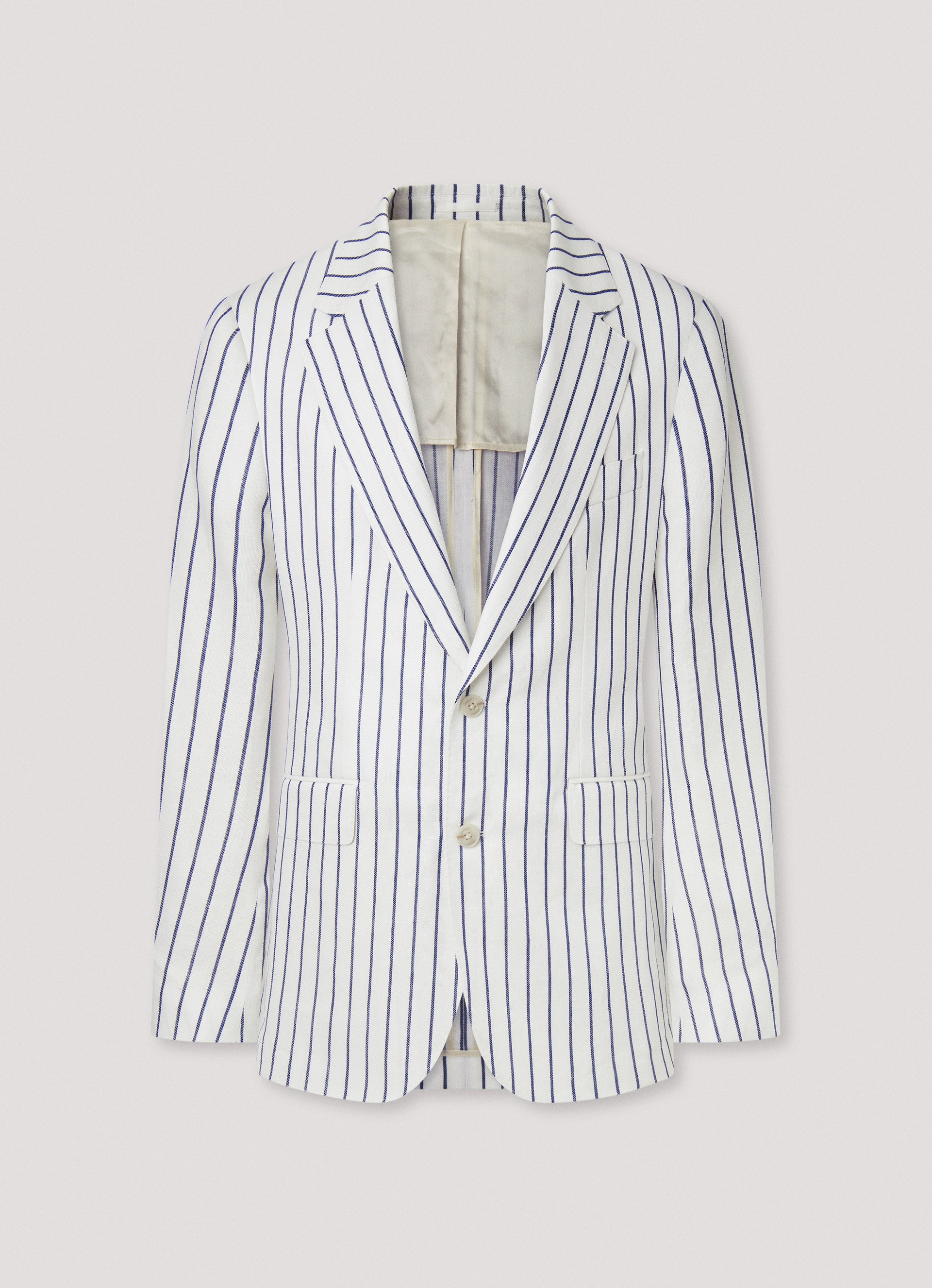 Summer Stripe Jacket Optic White