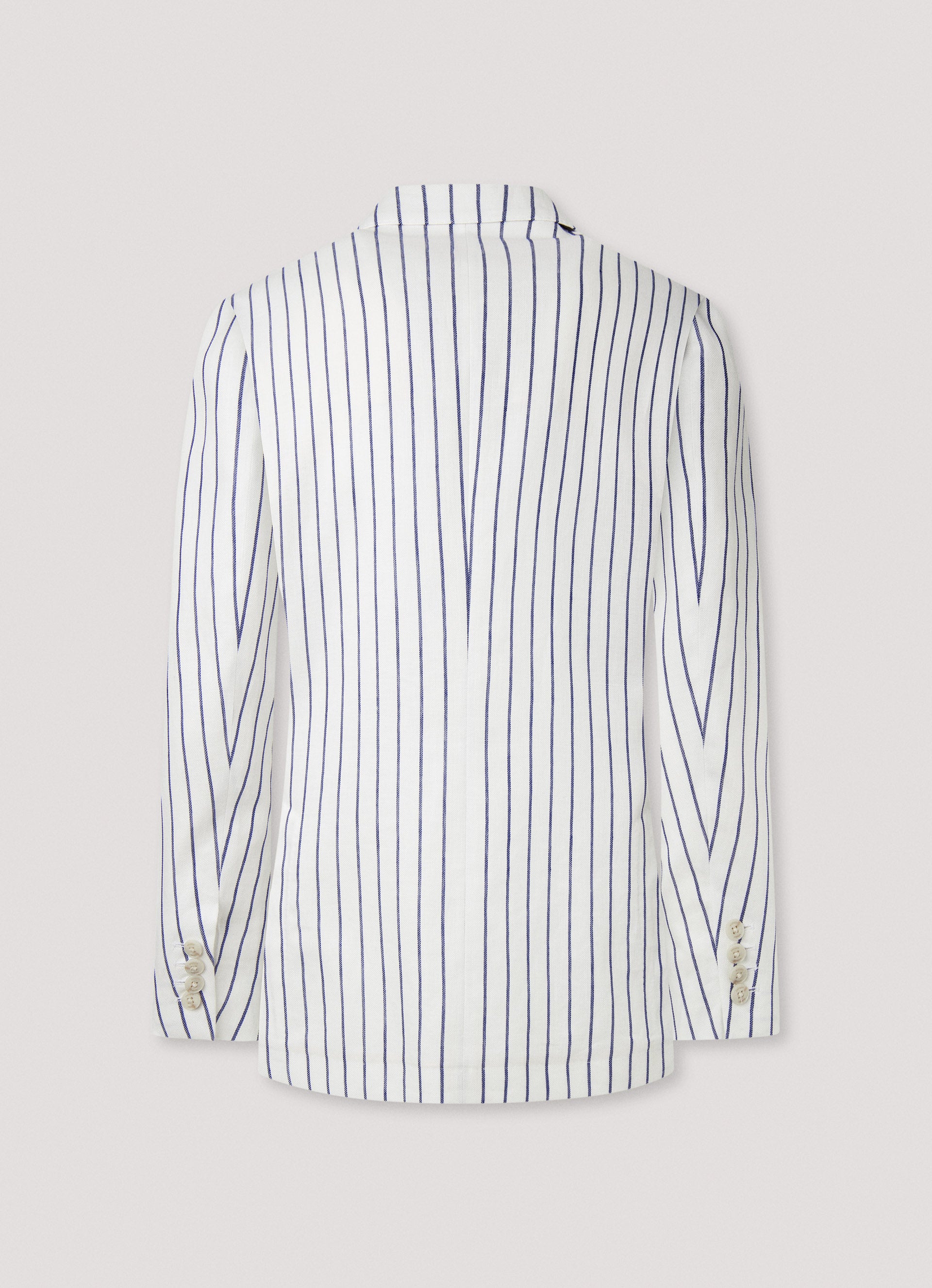 Summer Stripe Jacket Optic White