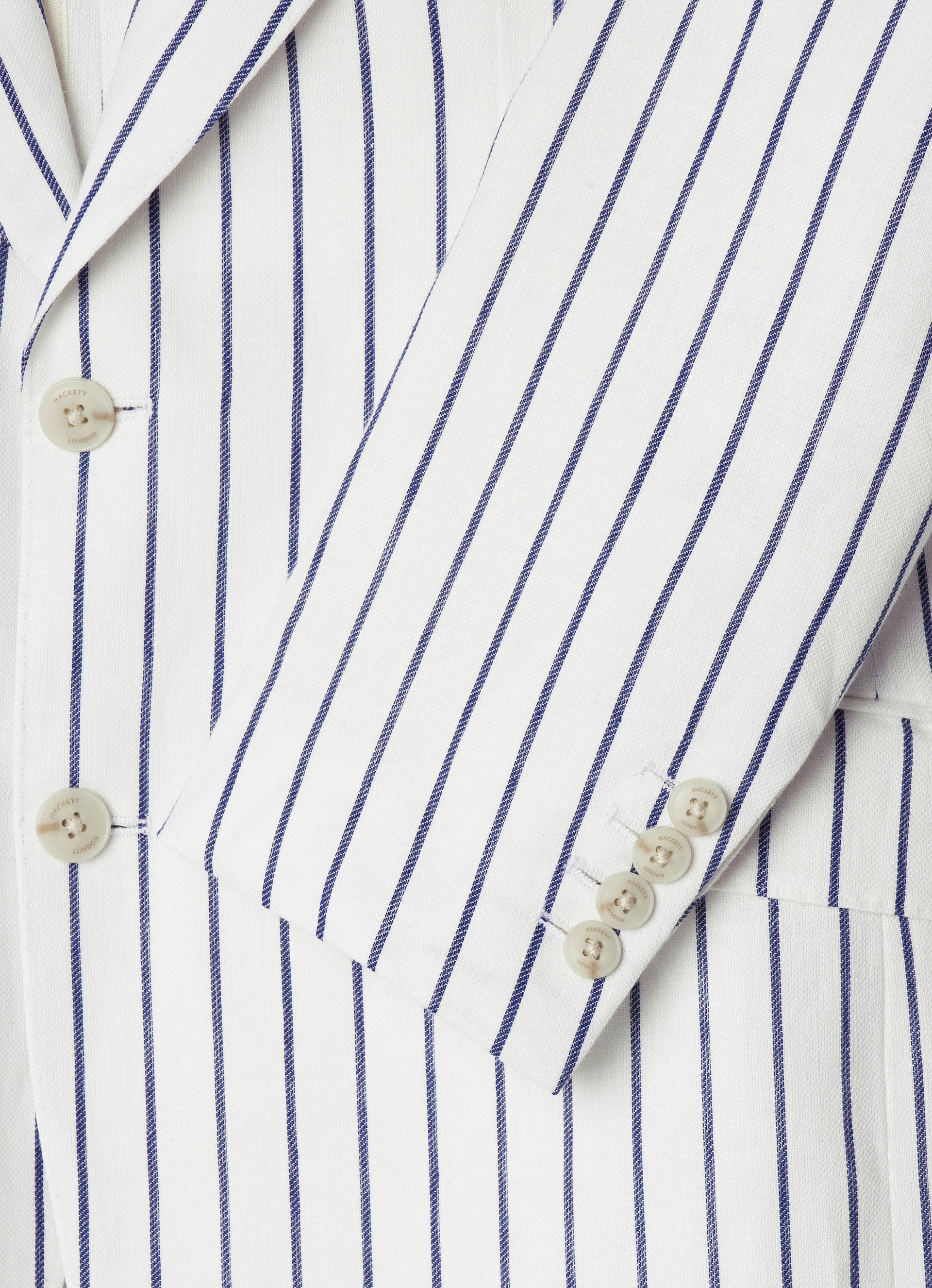 Summer Stripe Jacket Optic White