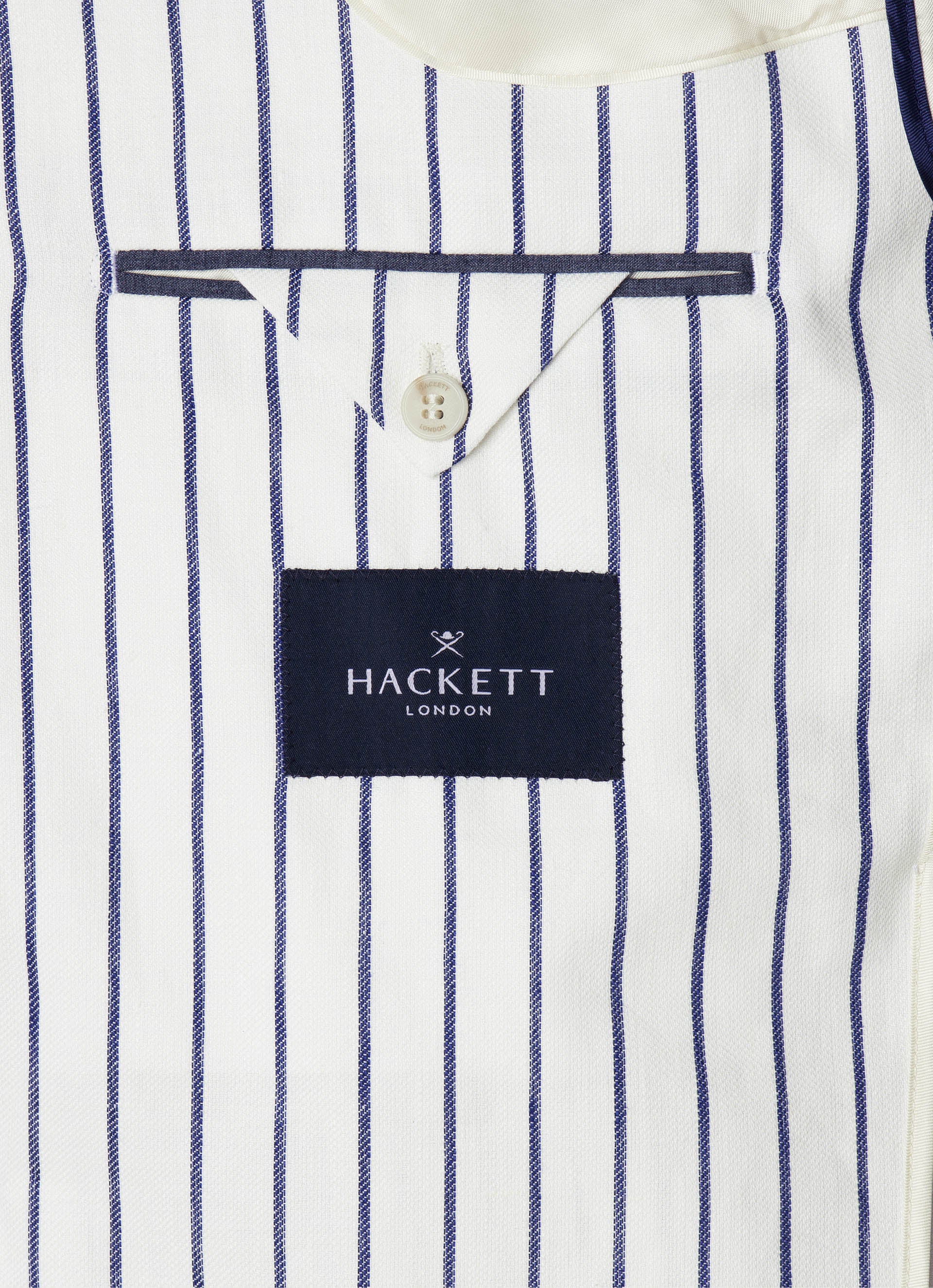 Summer Stripe Jacket Optic White