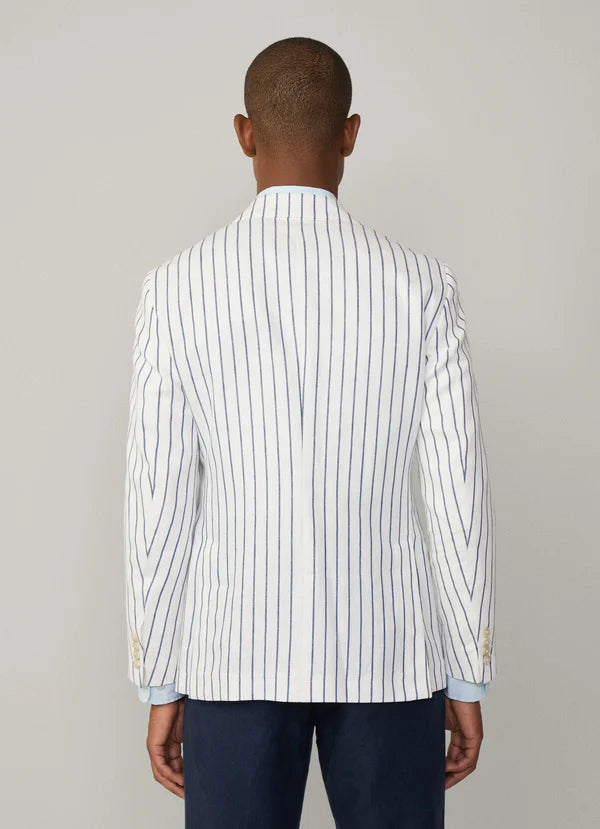 Summer Stripe Jacket Optic White