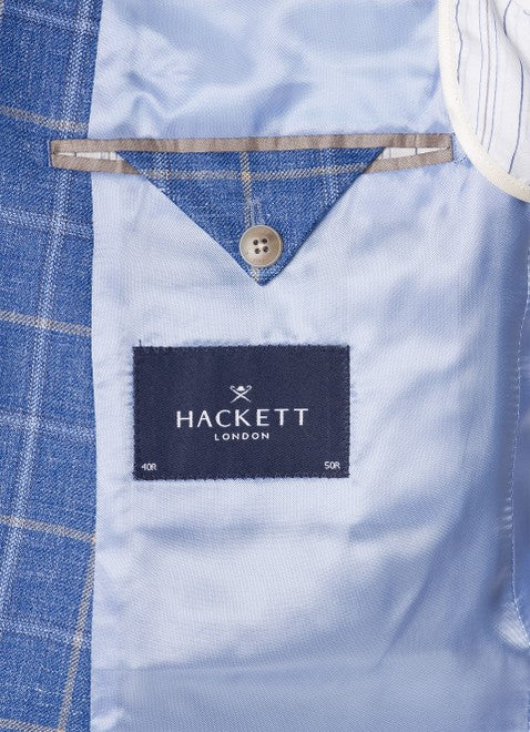 Tattersall Blazer Pacific Blue