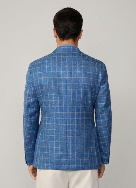 Tattersall Blazer Pacific Blue