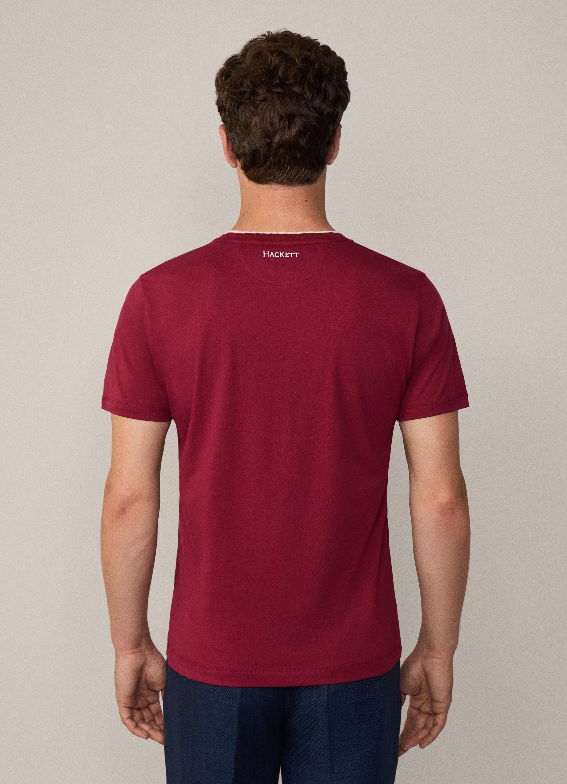 Heritage Number Tee Winter Red