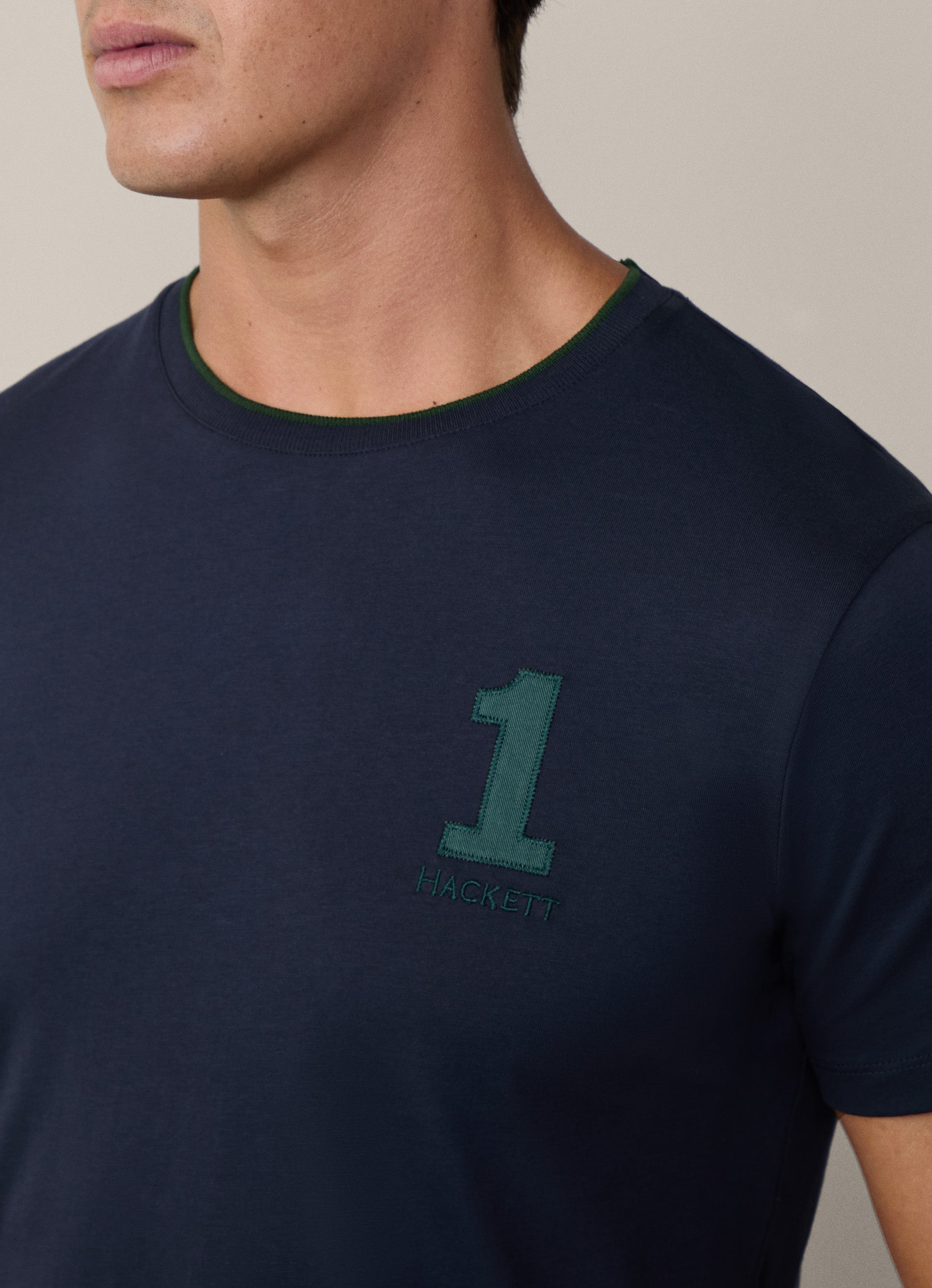 Heritage Number Tee Midnight Blue