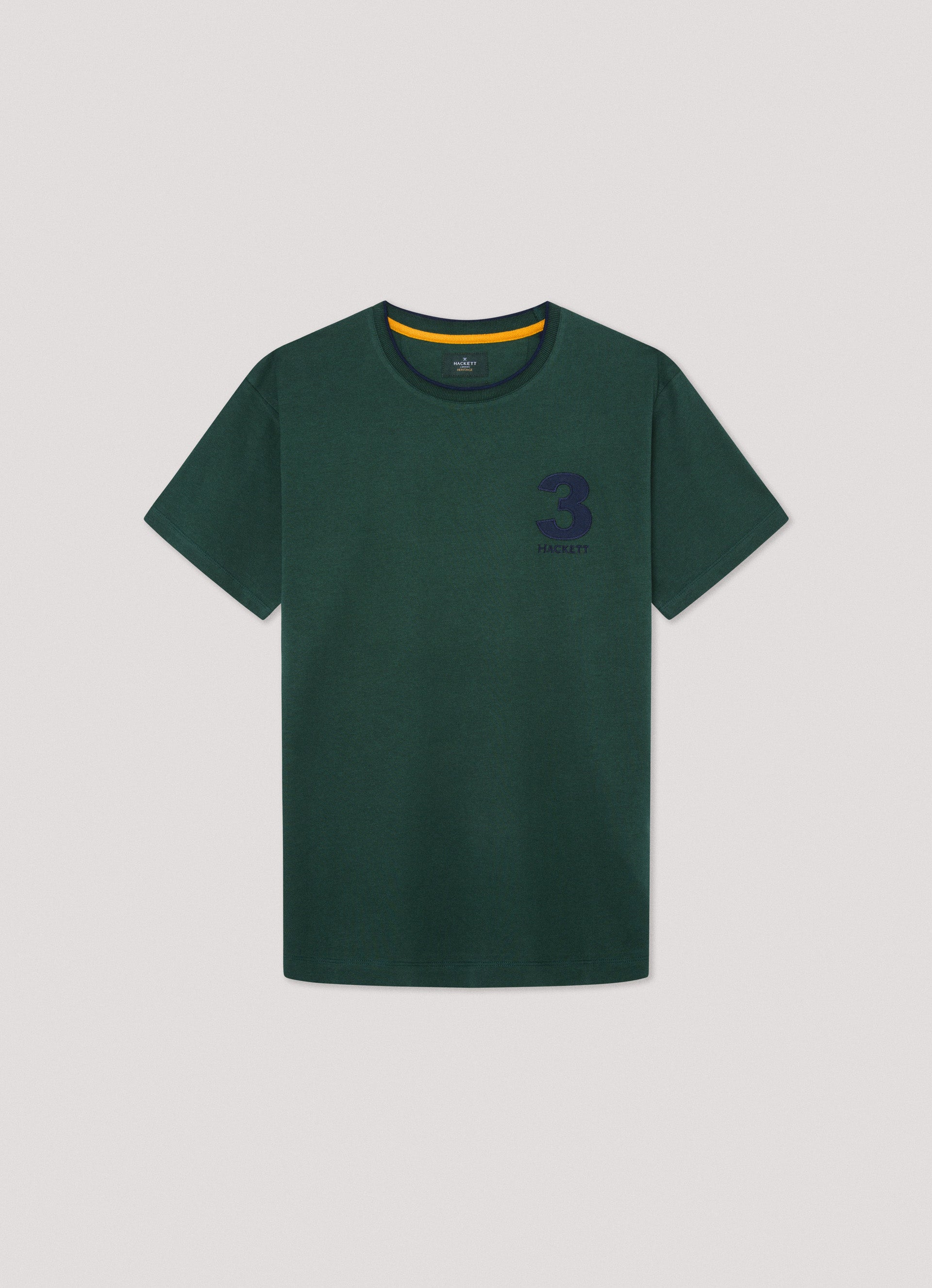 Heritage Number Tee Forest Night Green