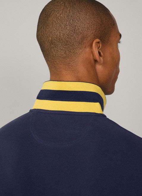 Heritage Hackett Multi Polo Shirt Ink Blue