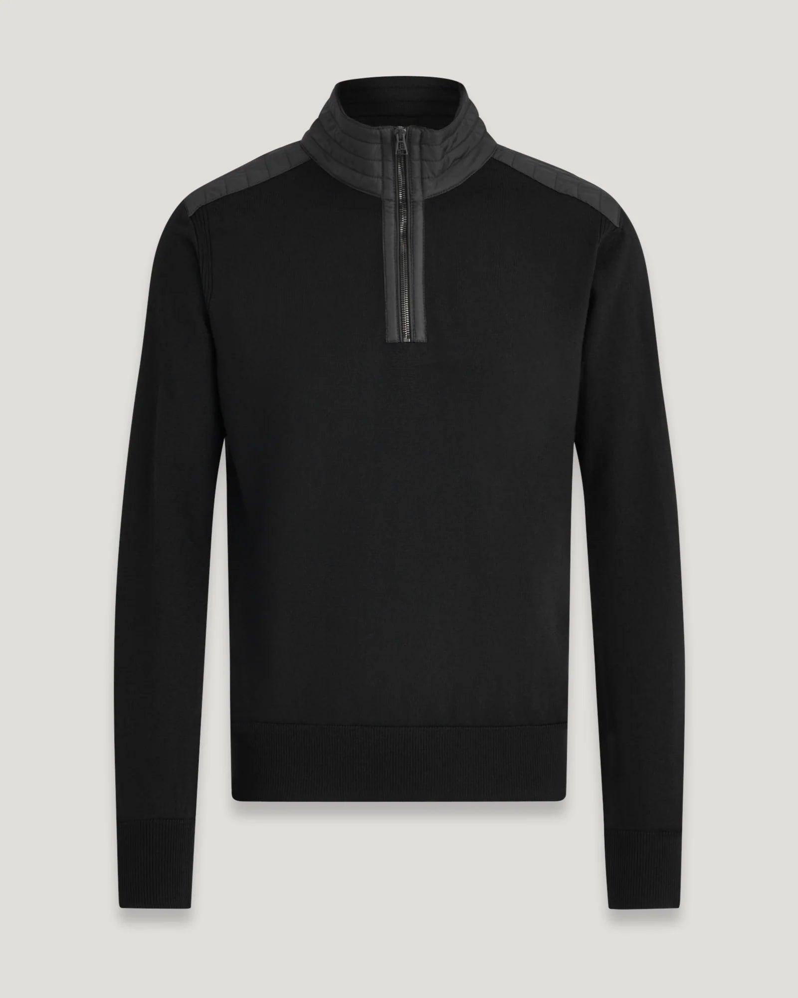 Kilmington Quarter Zip Jumper Black