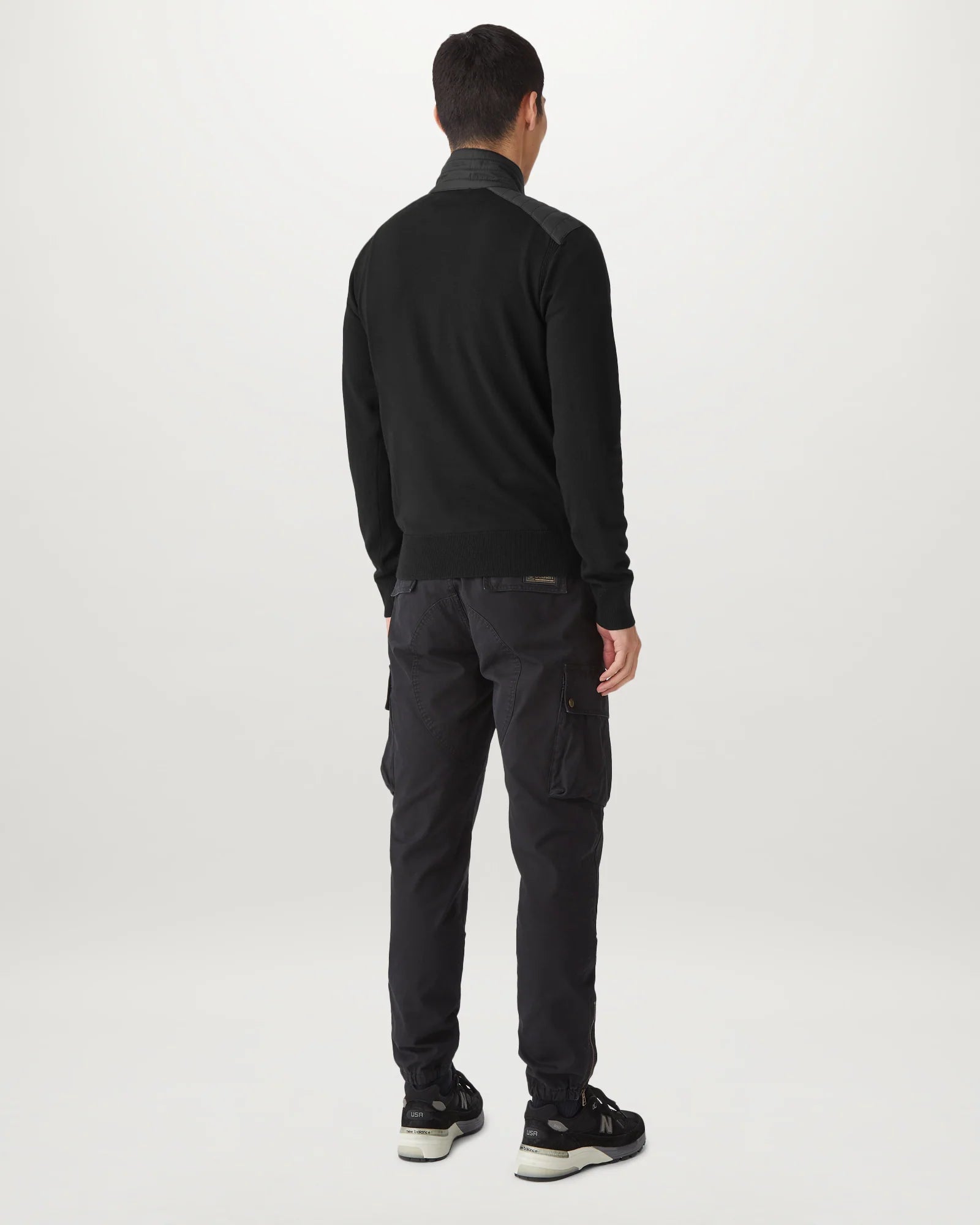 Kilmington Quarter Zip Jumper Black