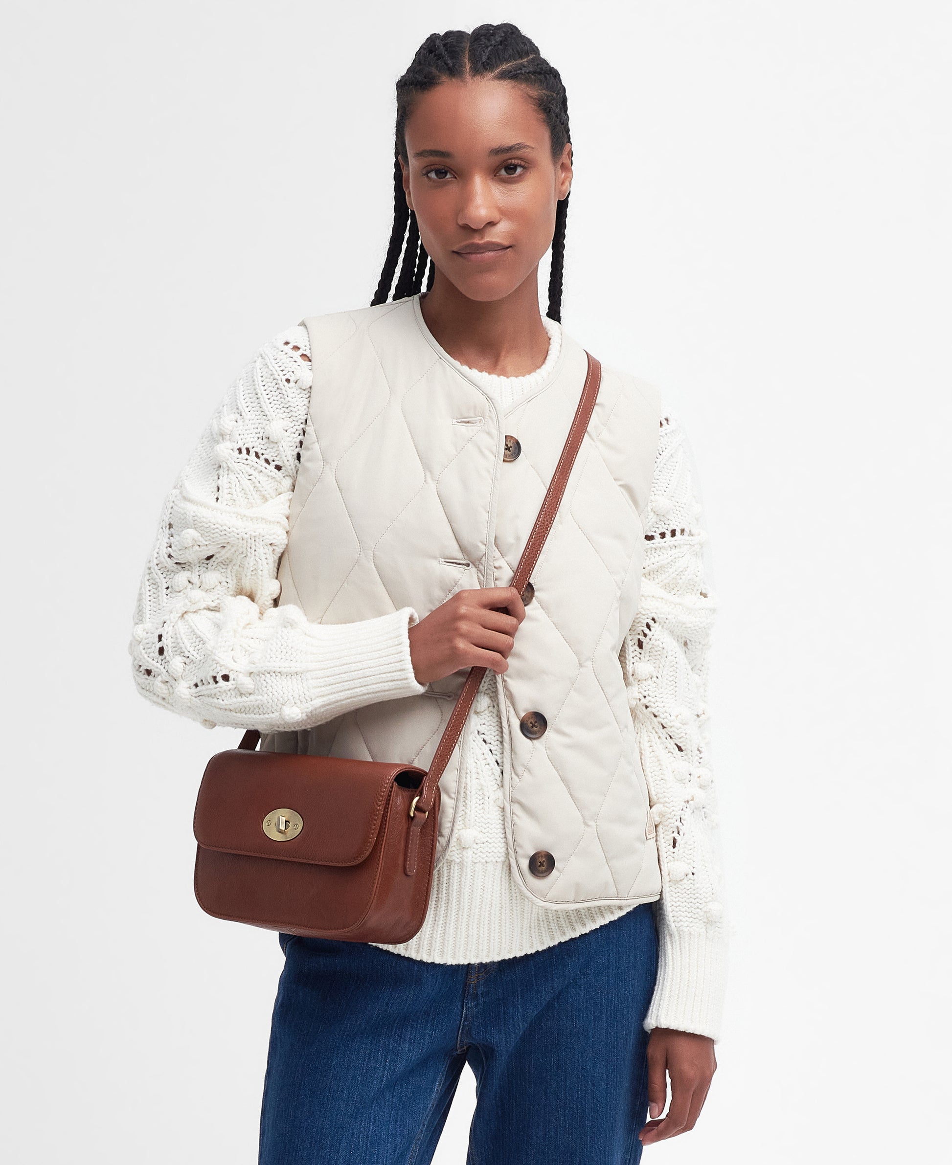 Isla Leather Cross Body Bag