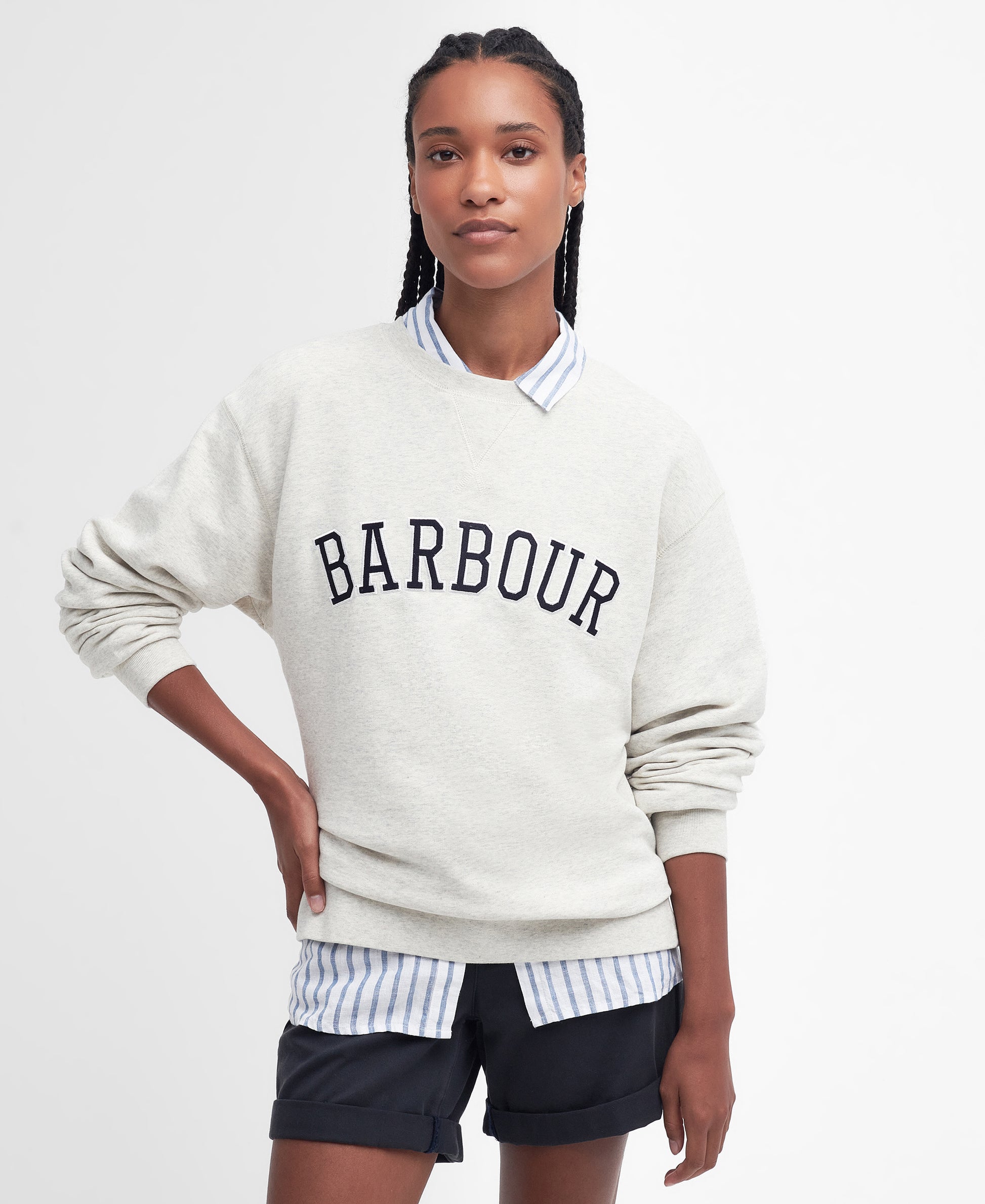 Northumberland Sweatshirt White