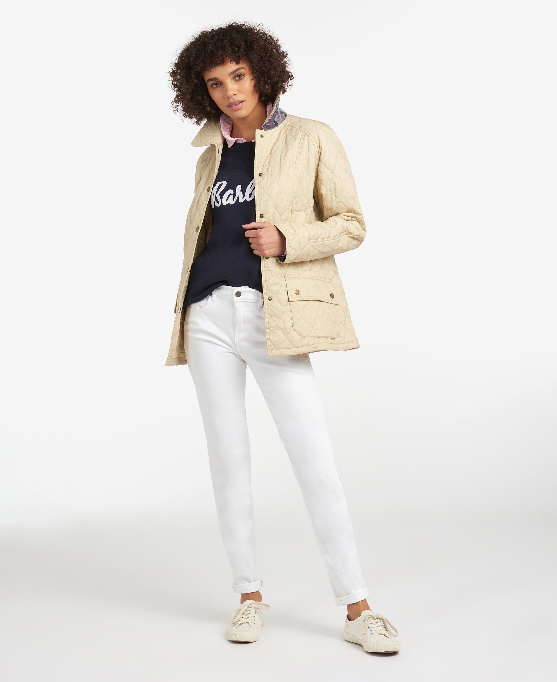 Women's Beadnell Quilt Pearl