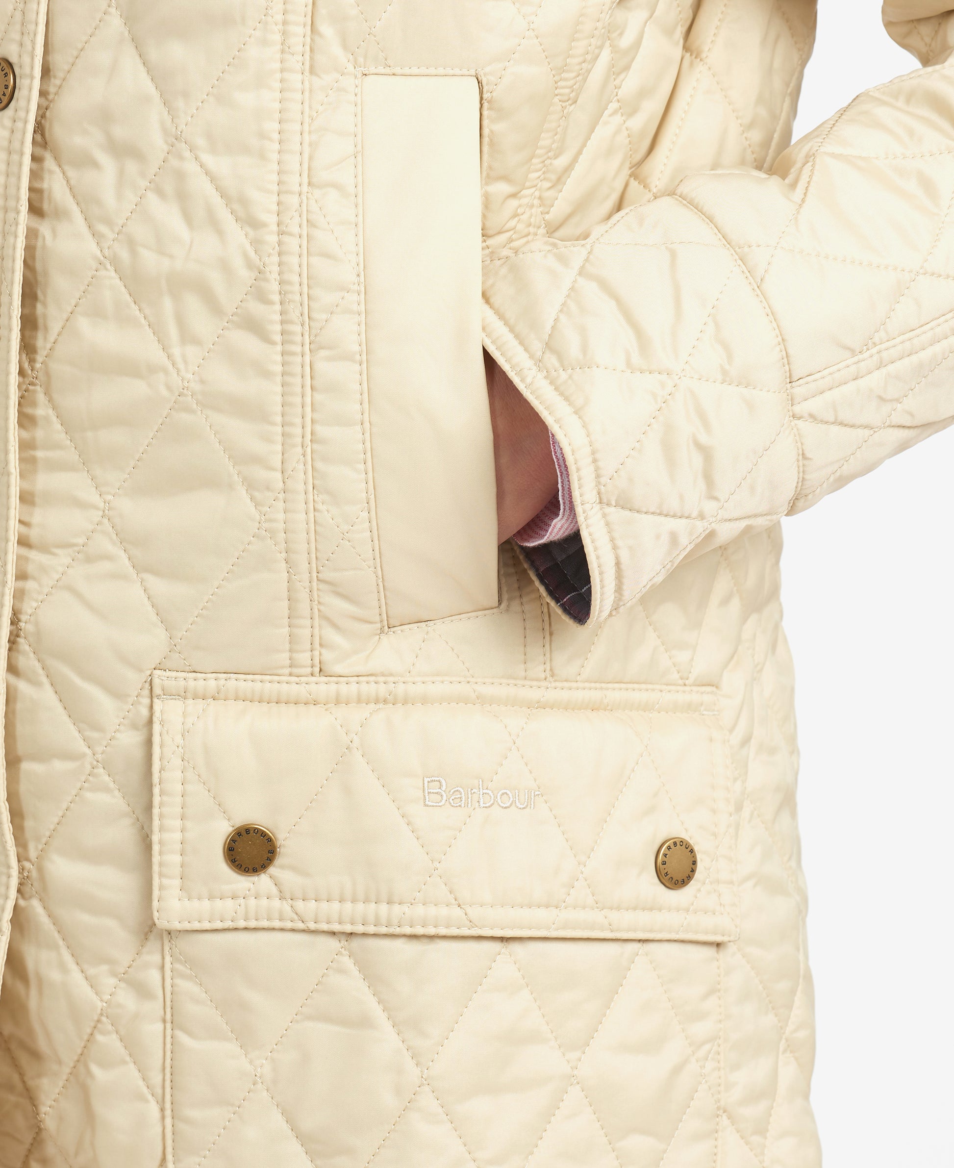 Women's Beadnell Quilt Pearl