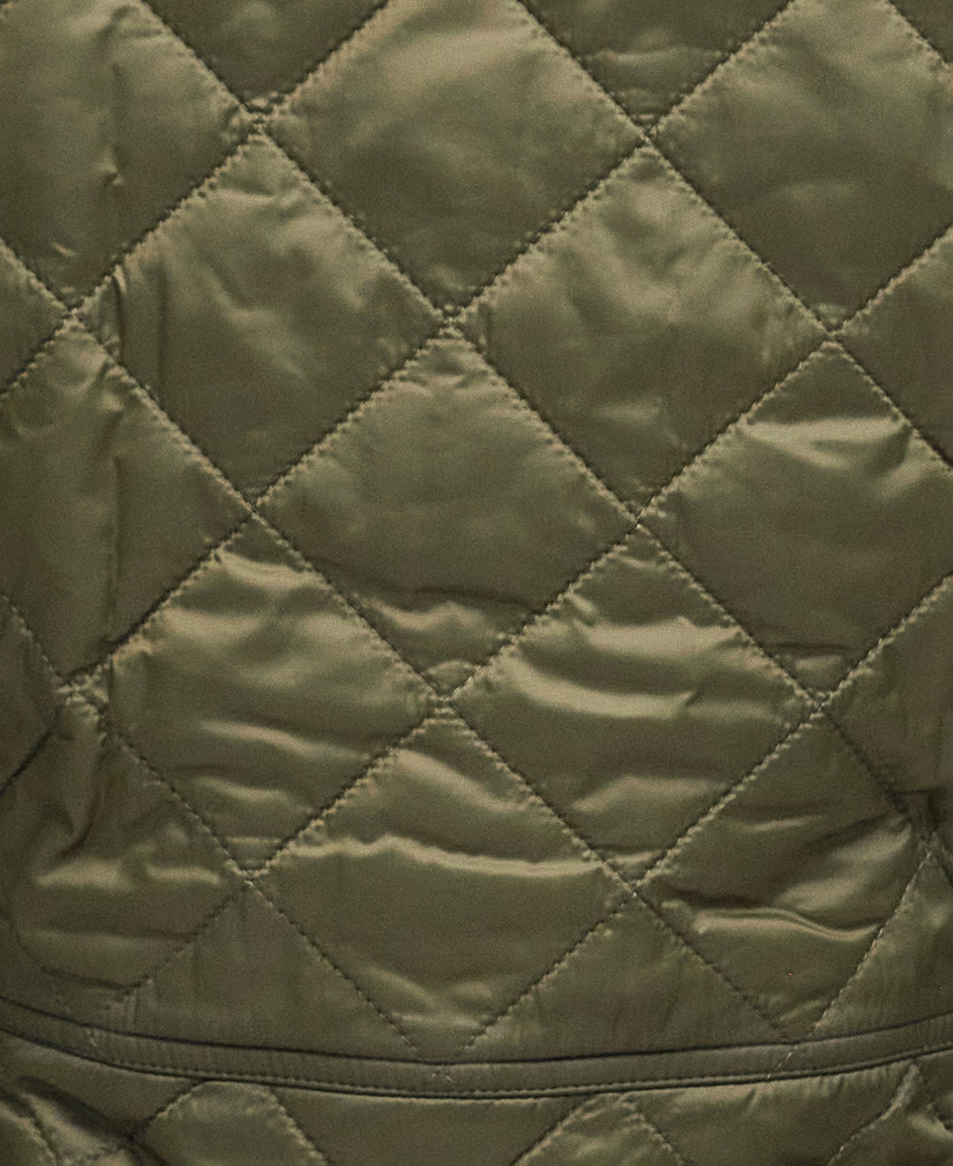 Women's Deveron Quilt Olive / Pale Pink