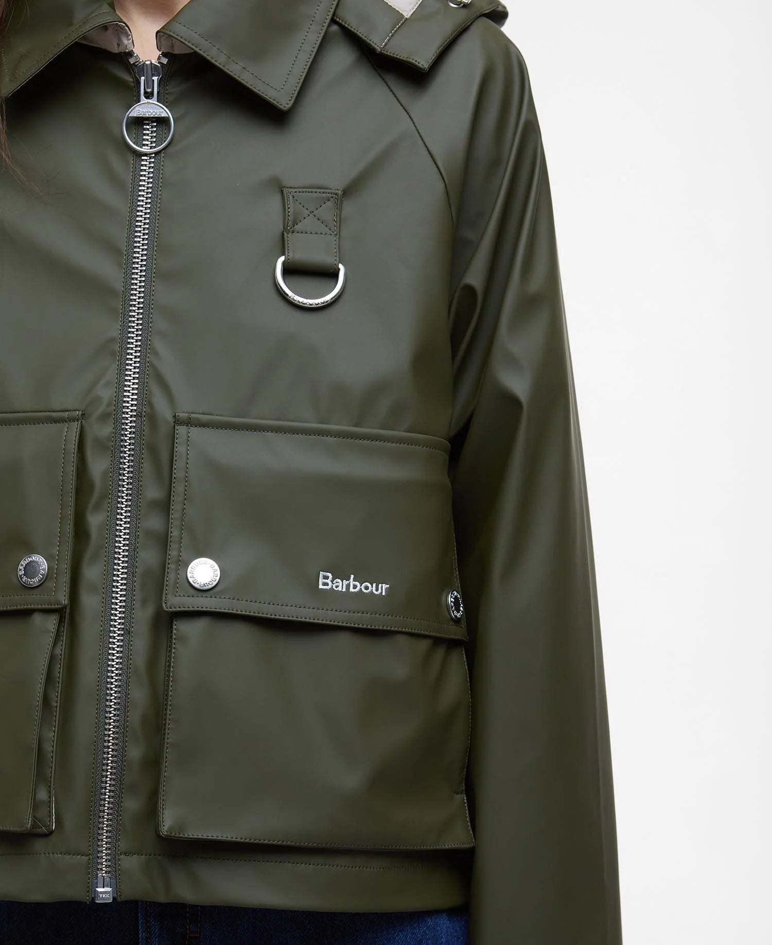 June Showerproof Jacket Olive