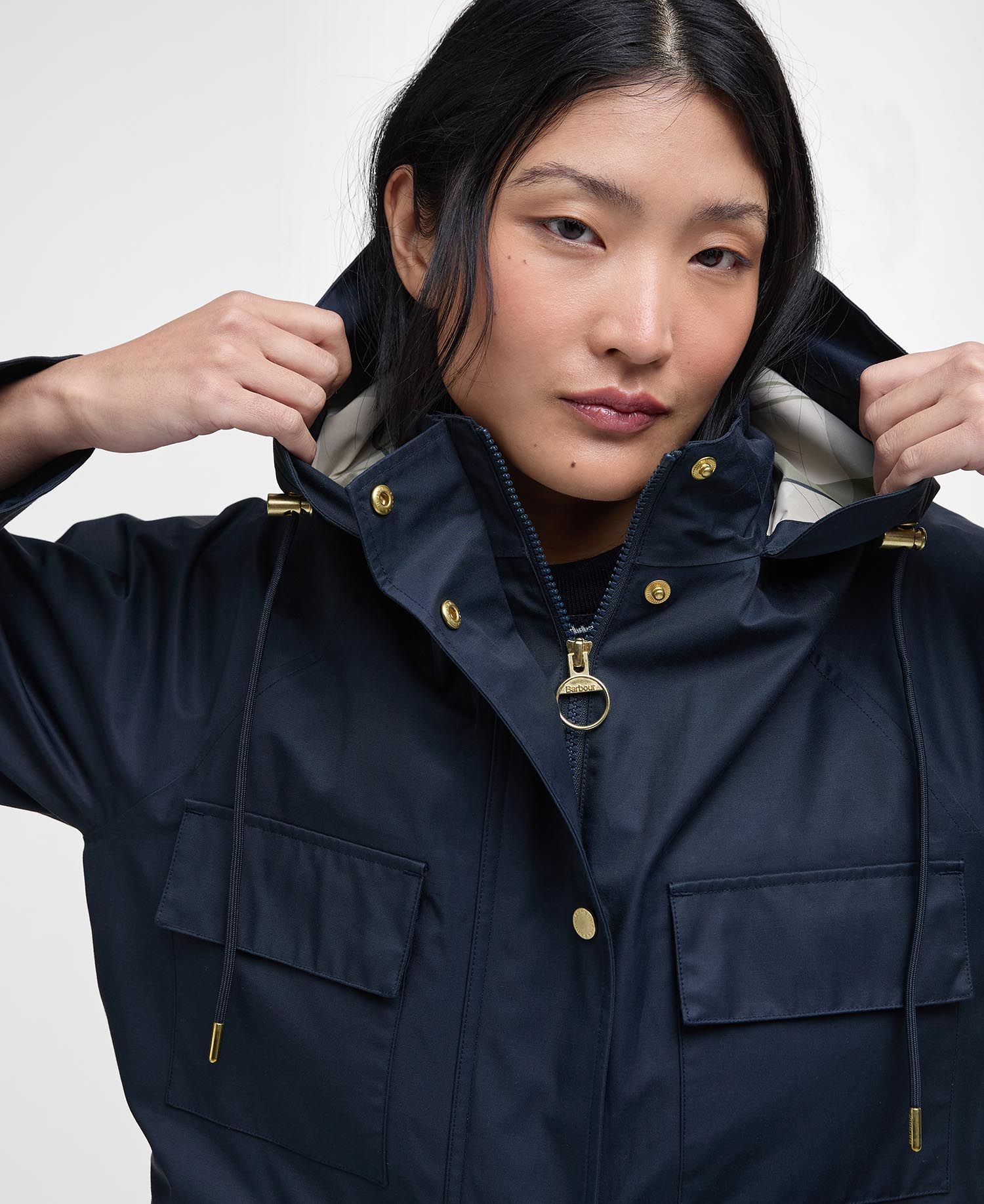 Khai Waterproof Jacket Navy