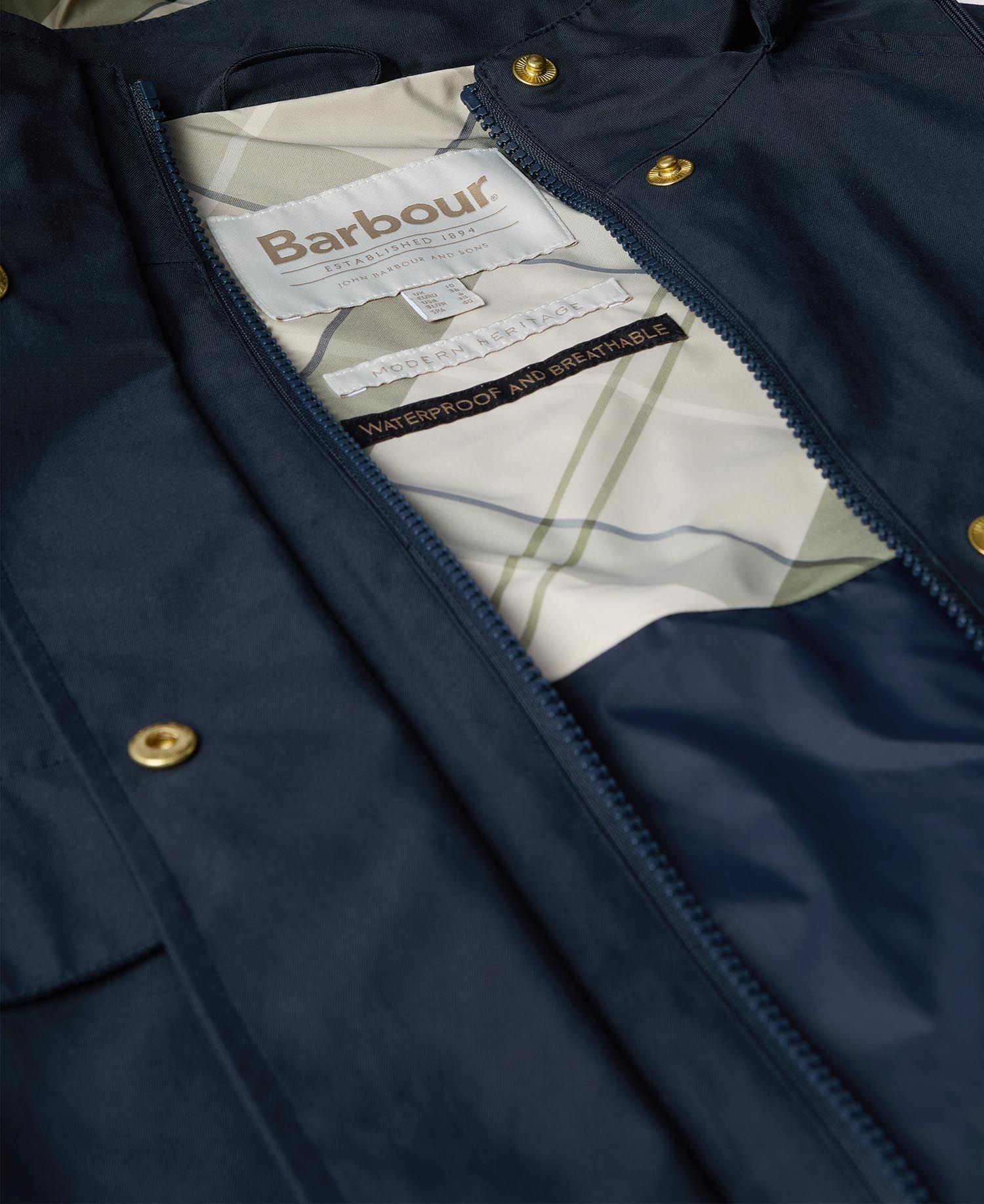 Khai Waterproof Jacket Navy