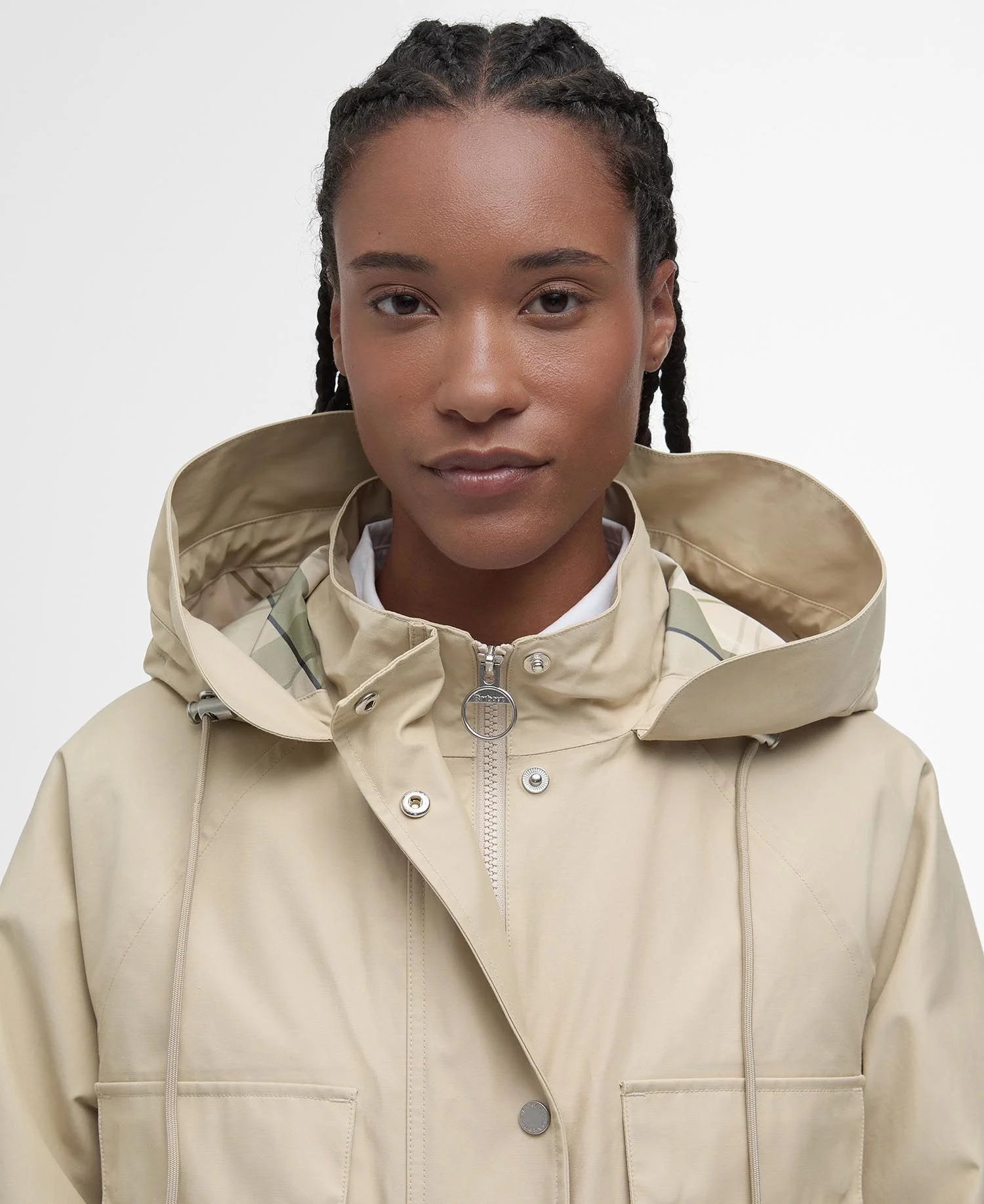 Khai Waterproof Jacket Stone