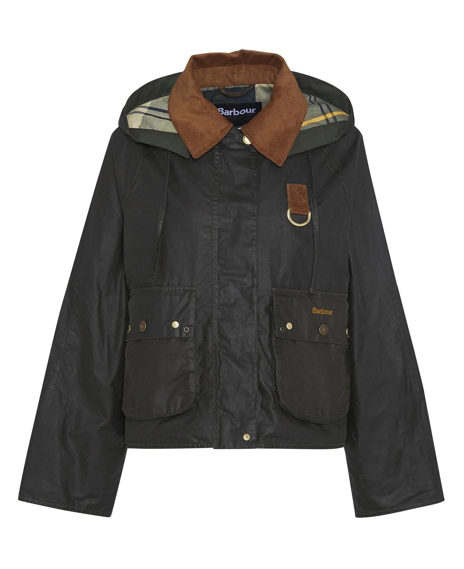 Erma Waxed Jacket Dark Olive