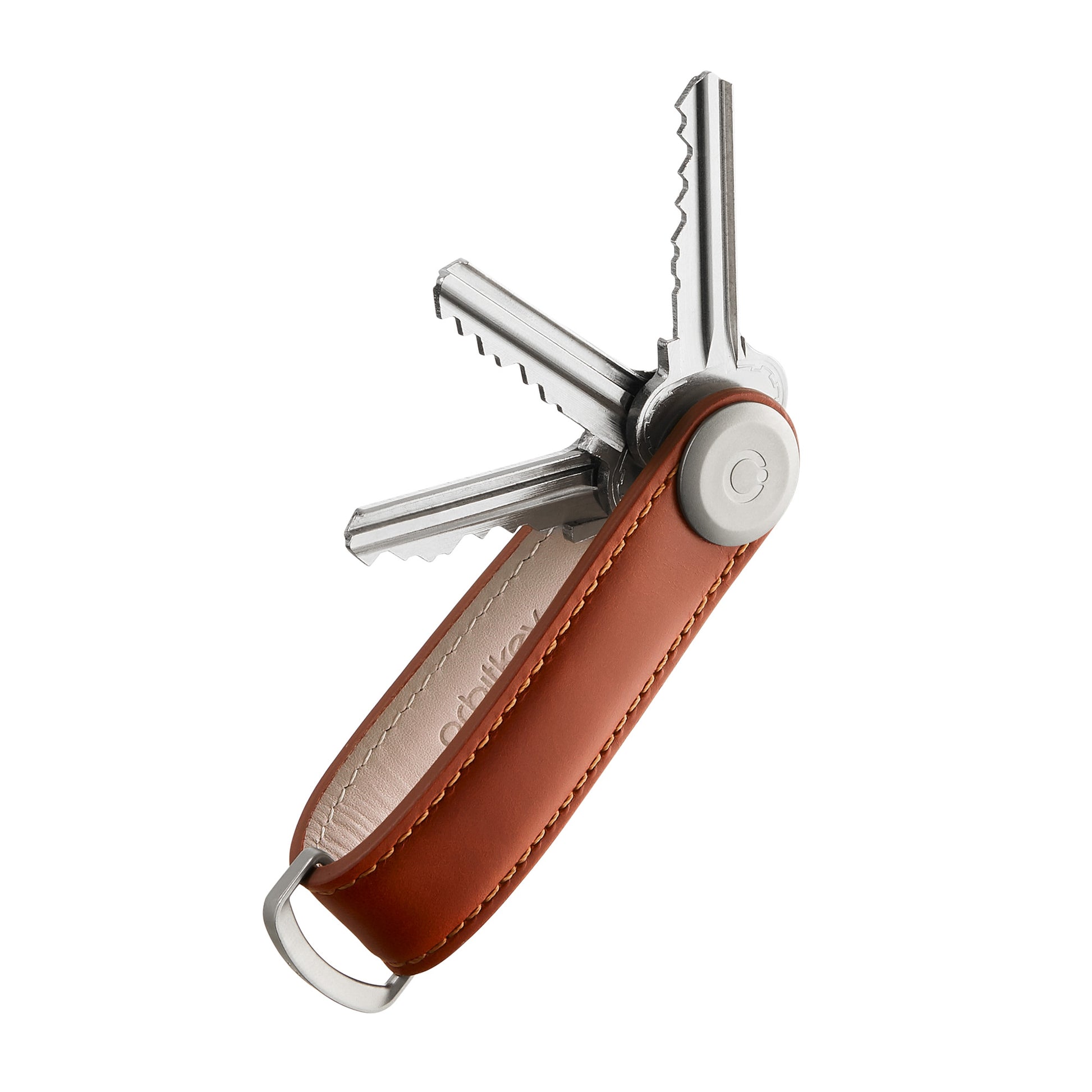 Leather Key Organiser Cognac/Tan