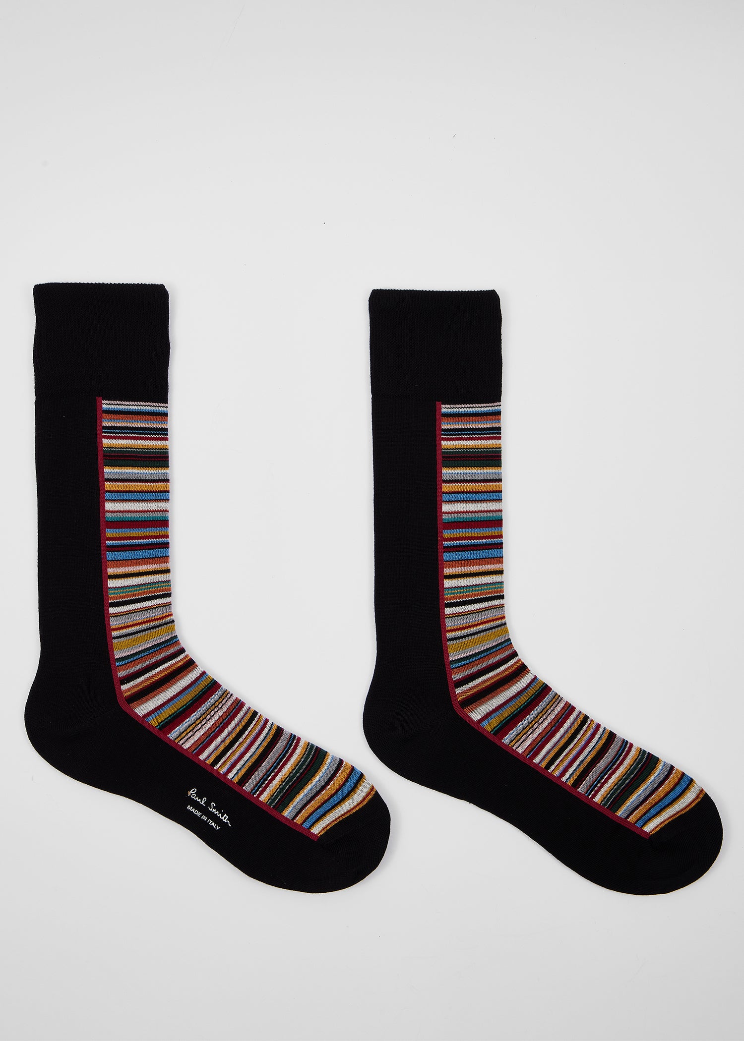 Signature Stripe Block Panel Socks