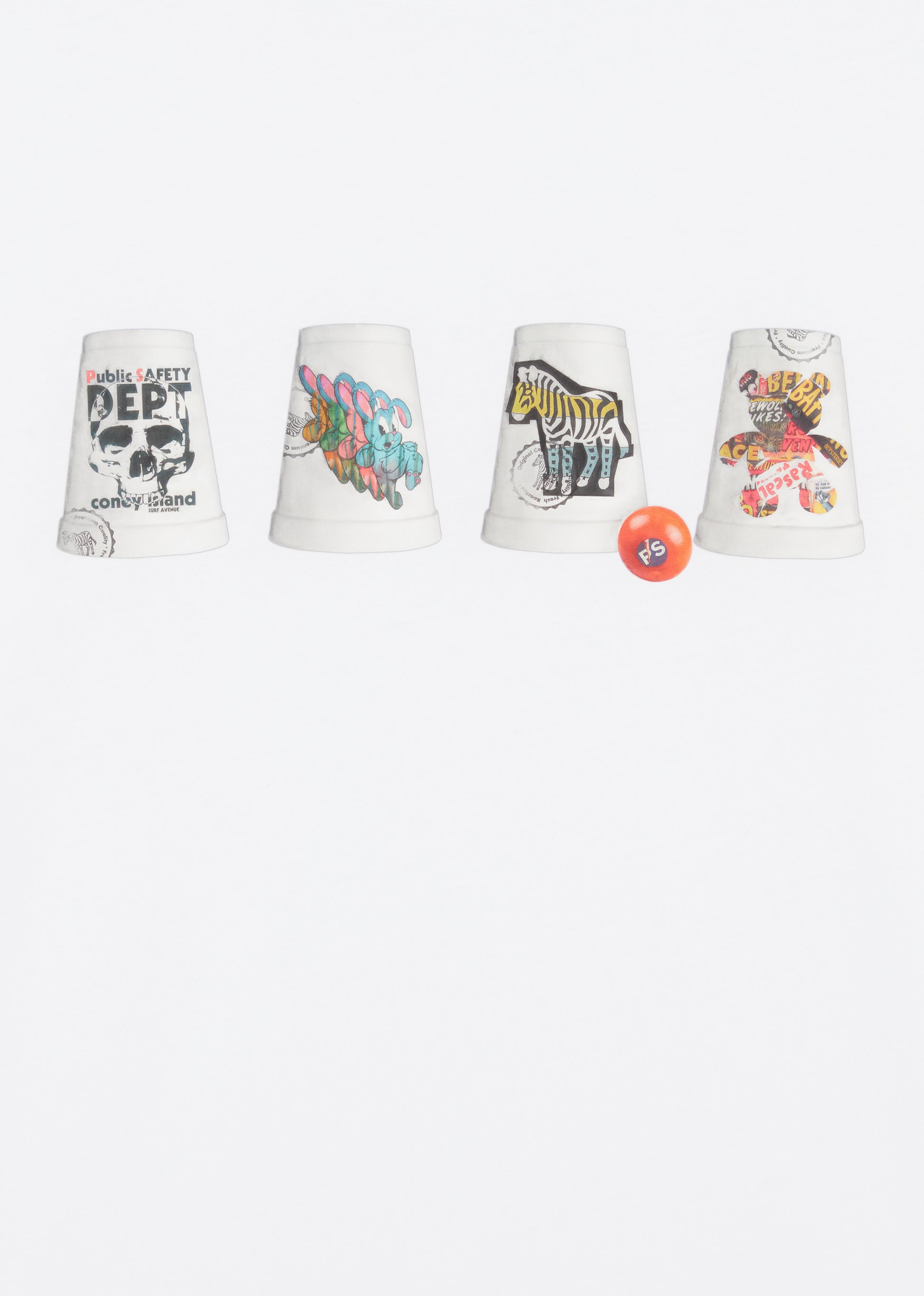 Cups Printed T-Shirt