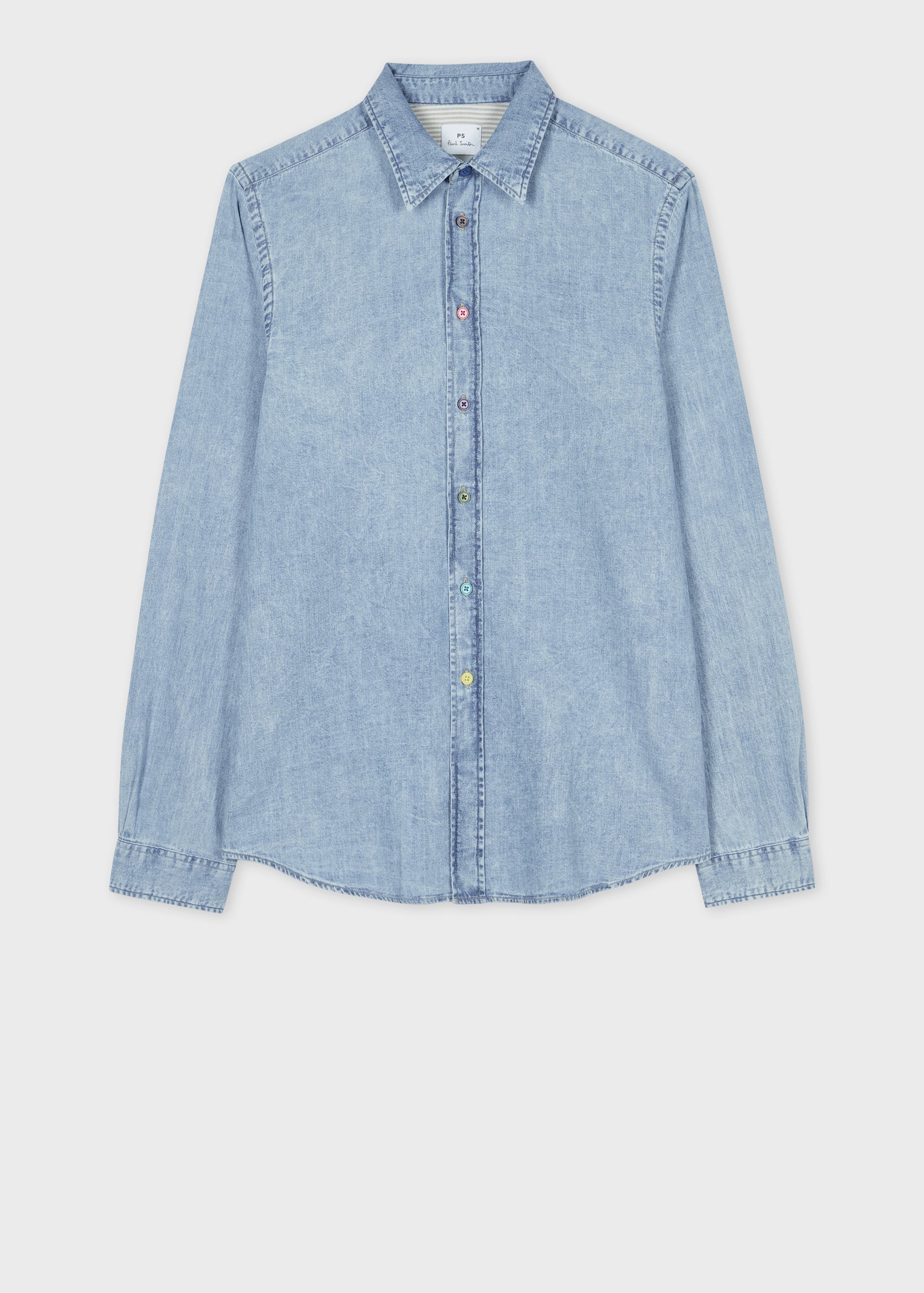 Tailored Fit Denim Shirt