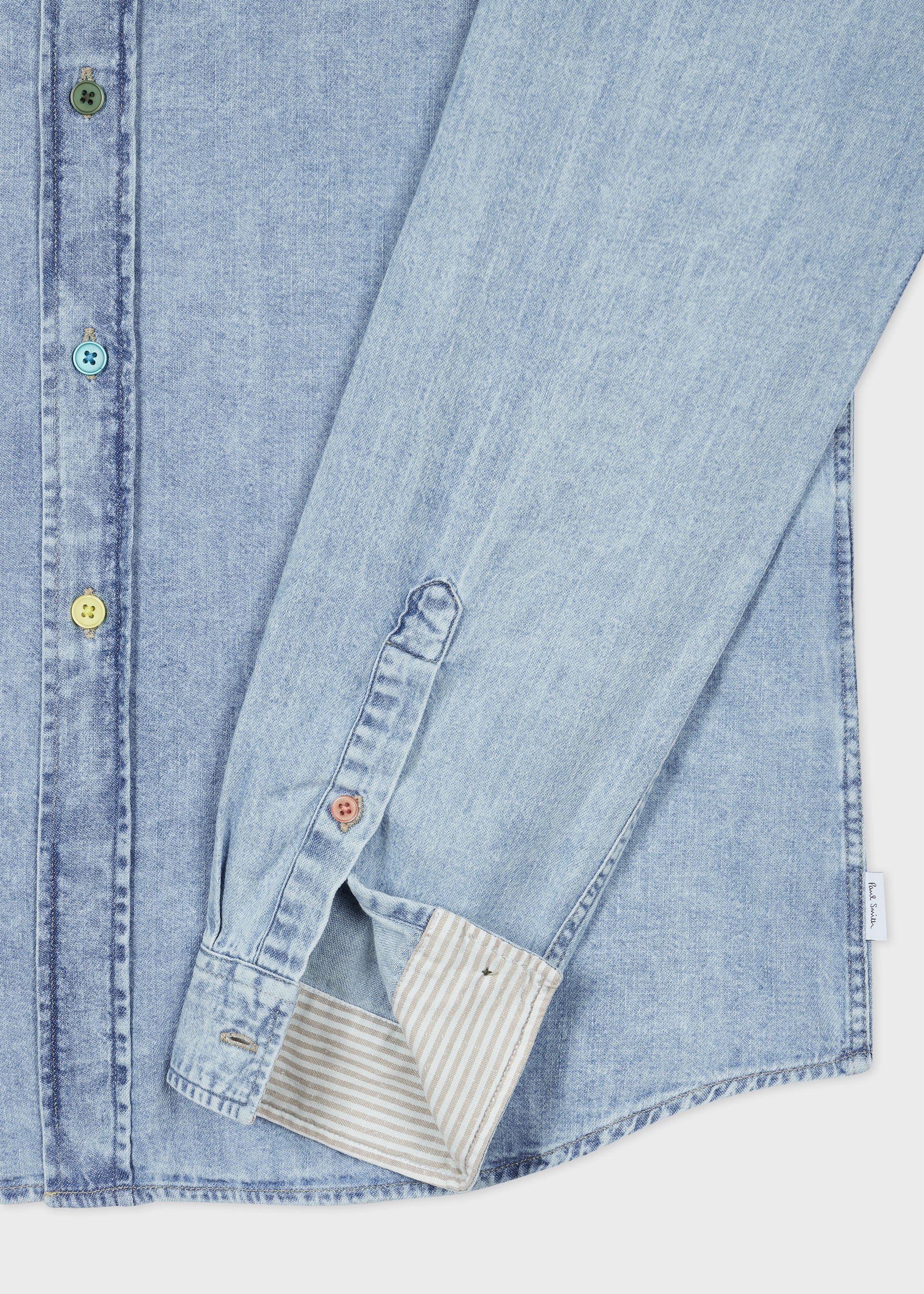 Tailored Fit Denim Shirt