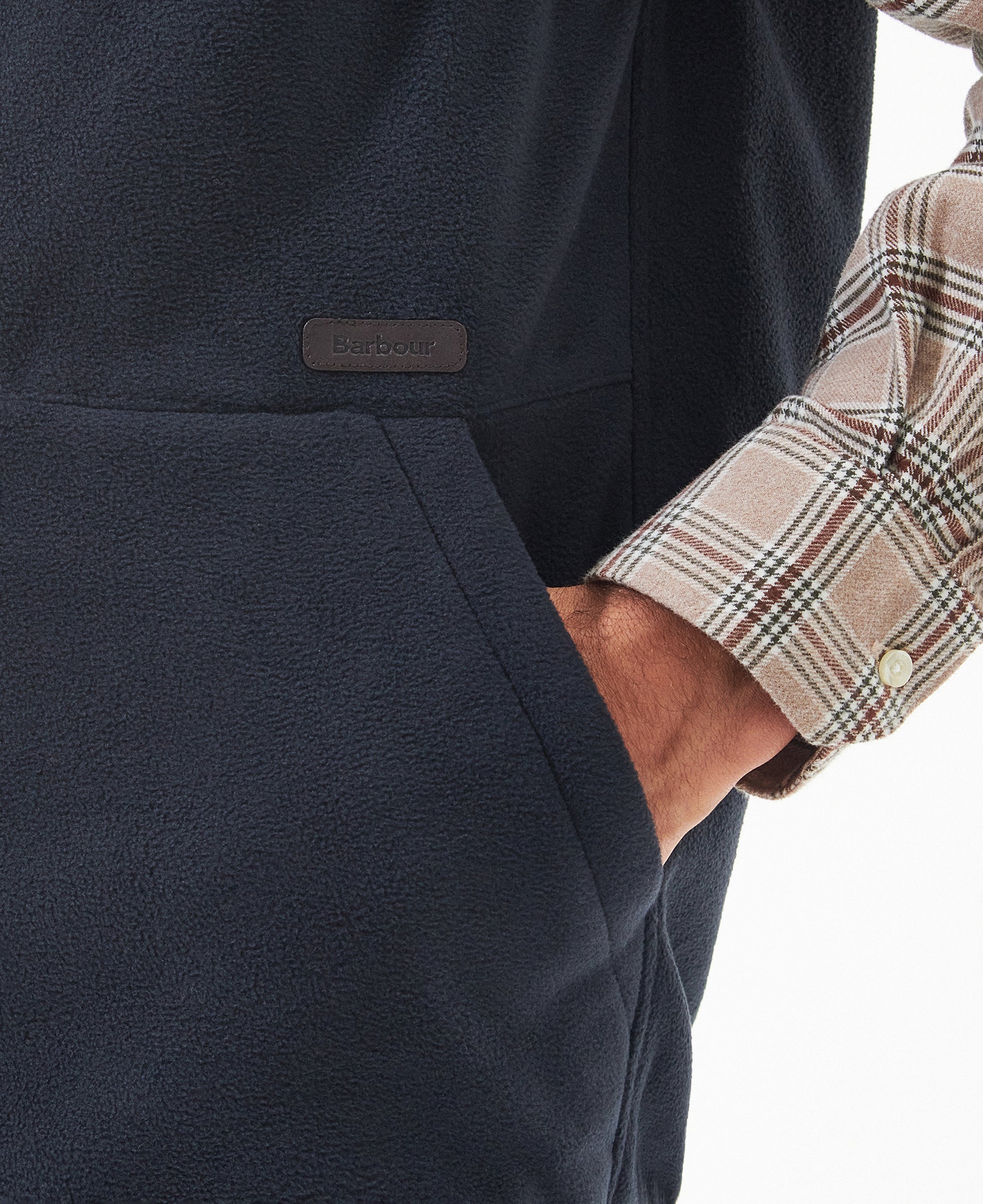 Country Fleece Gilet Navy