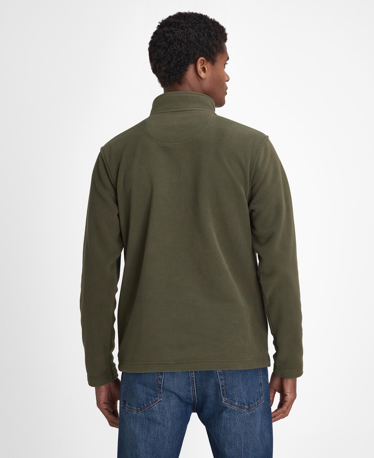 Essentials Half Zip Fleece Olive