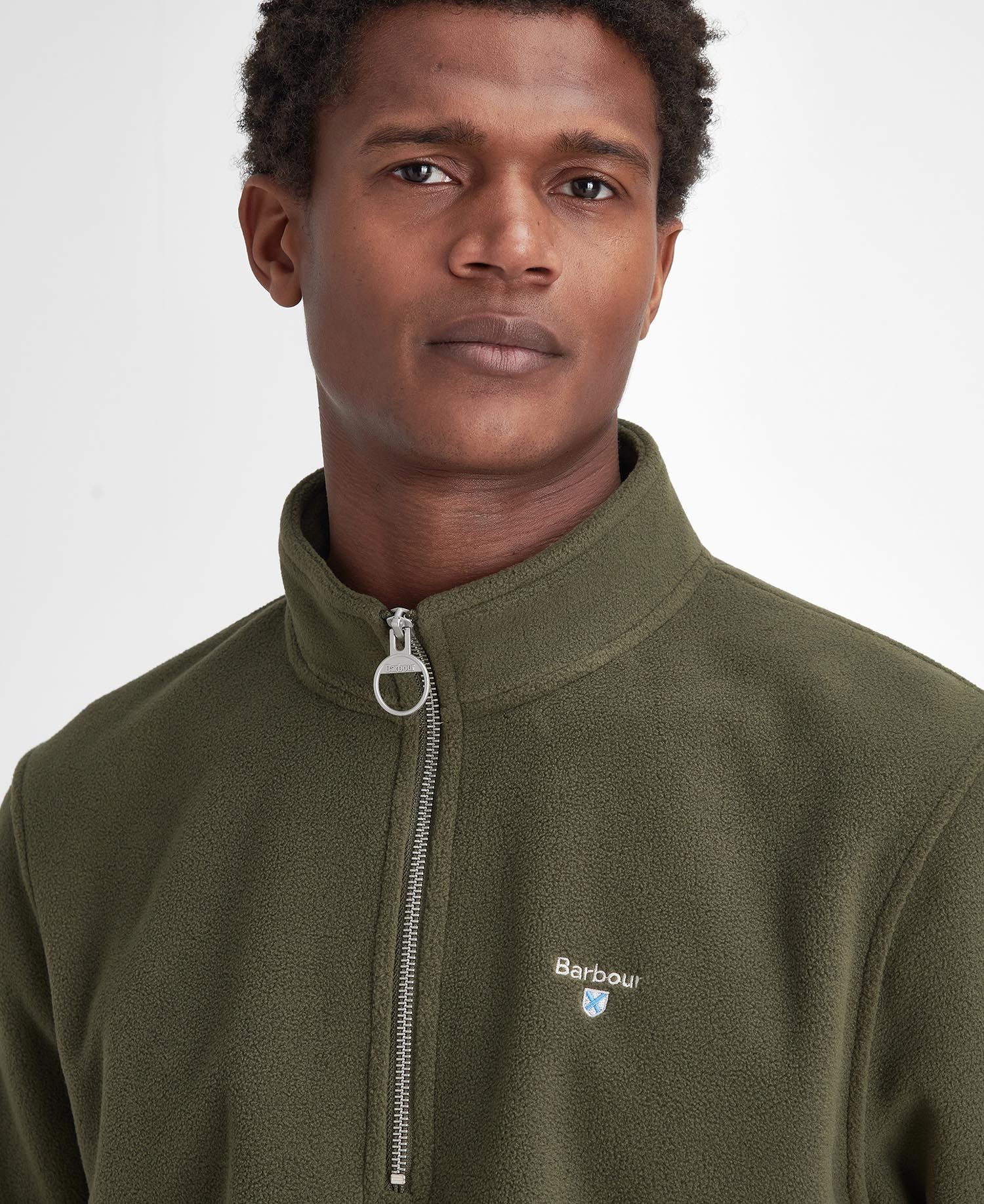 Essentials Half Zip Fleece Olive