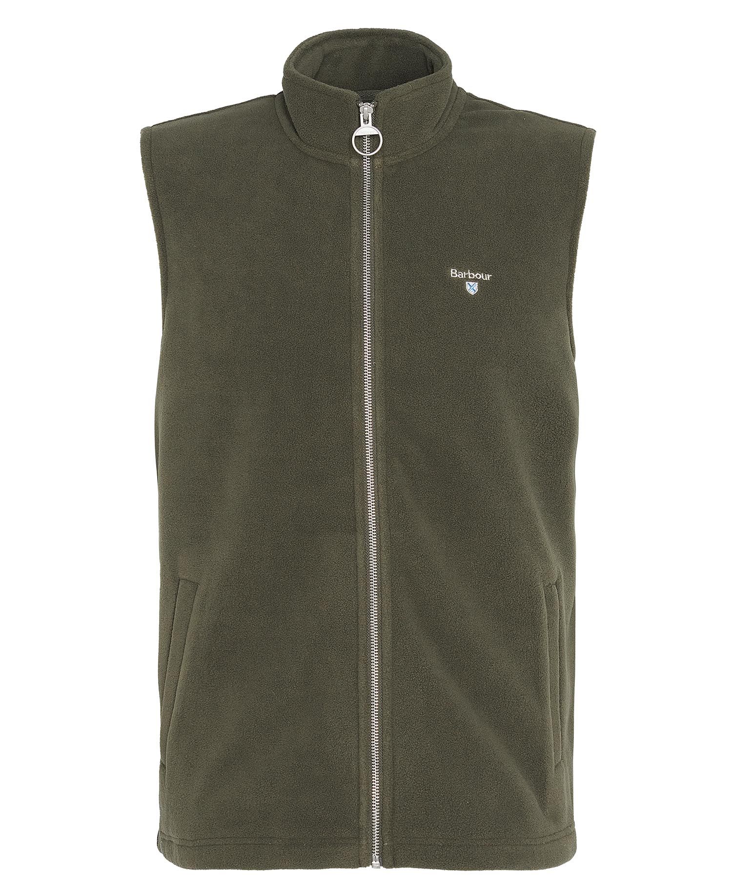 Essentials Fleece Gilet Olive