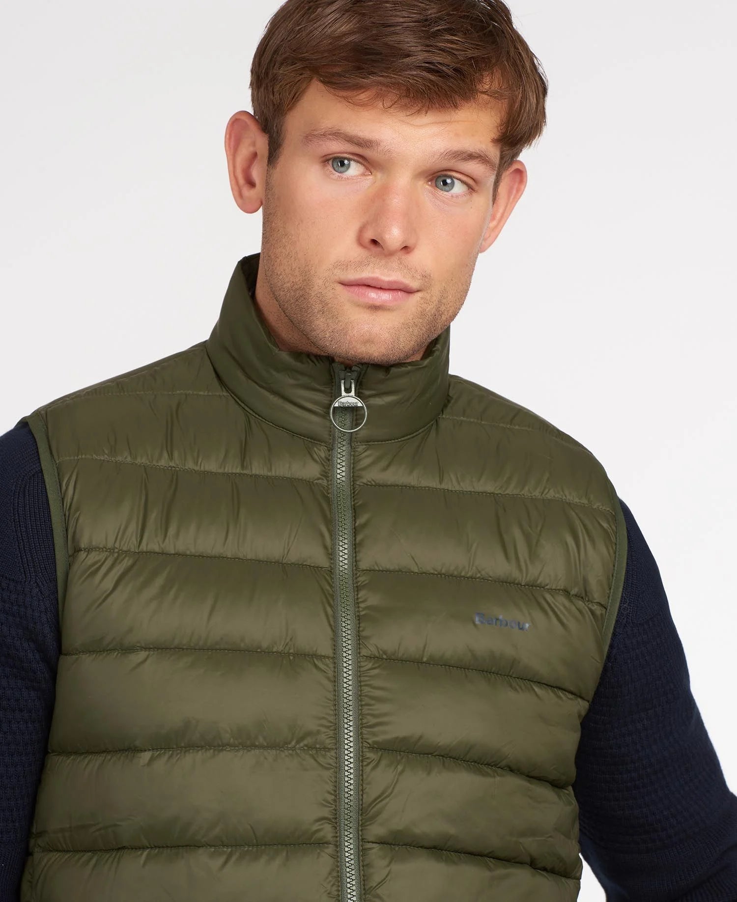 Bretby Puffer Gilet Olive