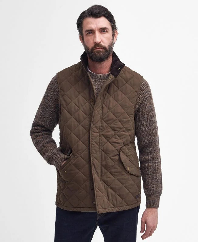 Shoveler Gilet Dark Olive