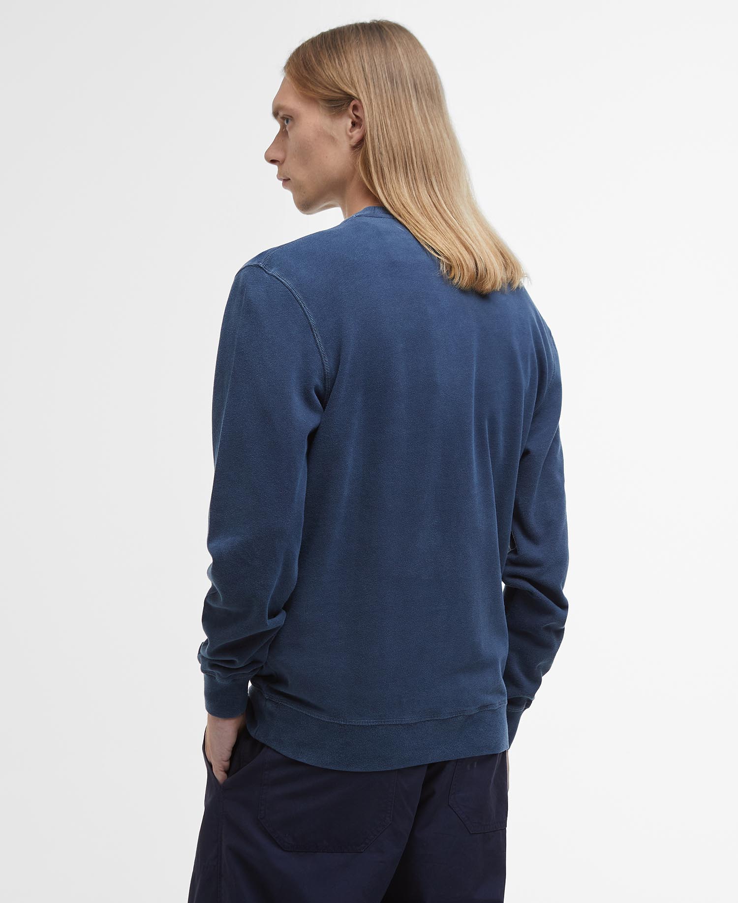 Larkhill Crew Neck Sweatshirt Navy