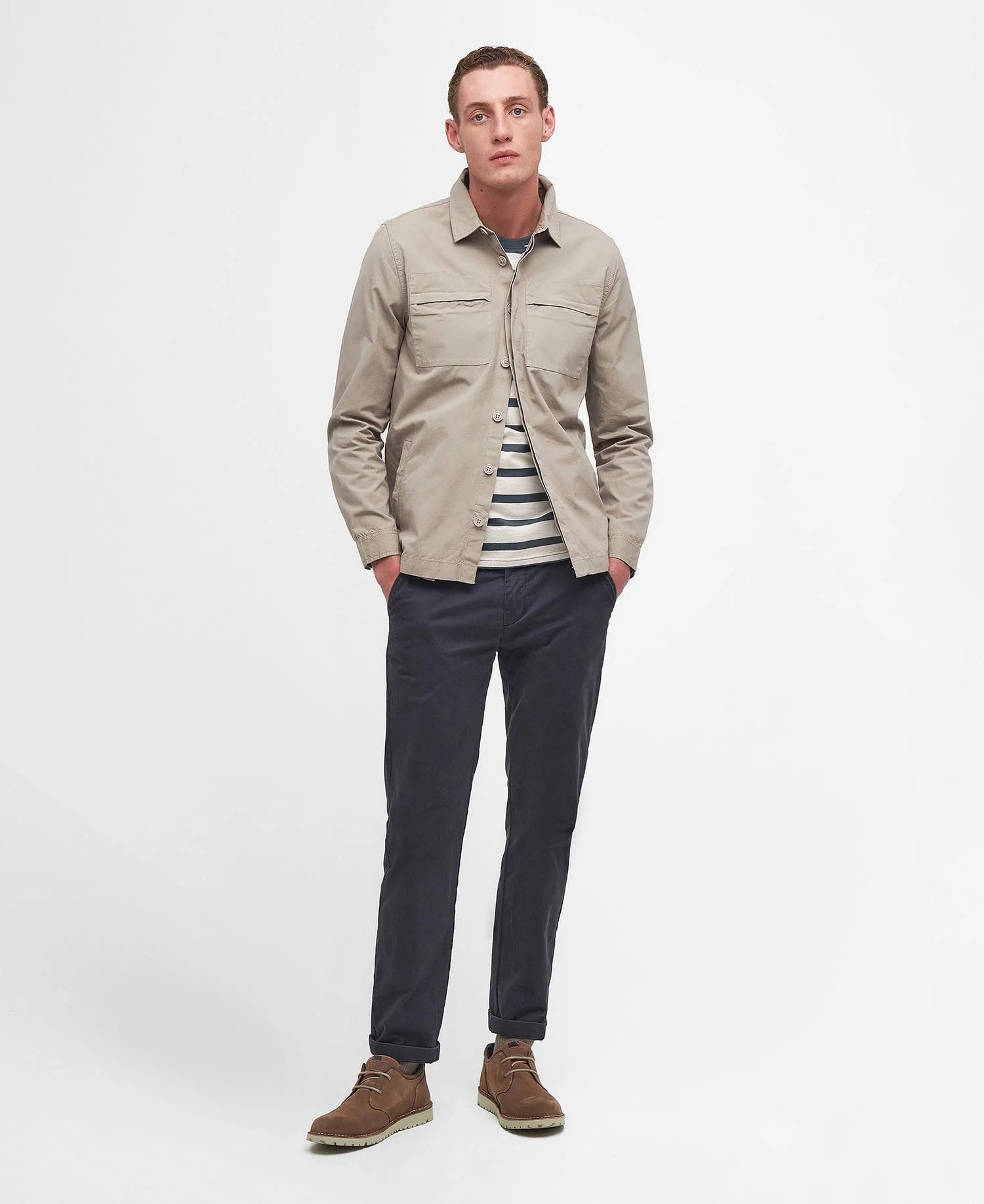 Castlebay Overshirt Concrete