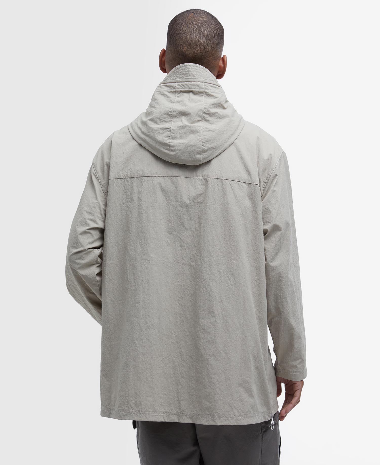 Durham Hooded Overshirt Grey