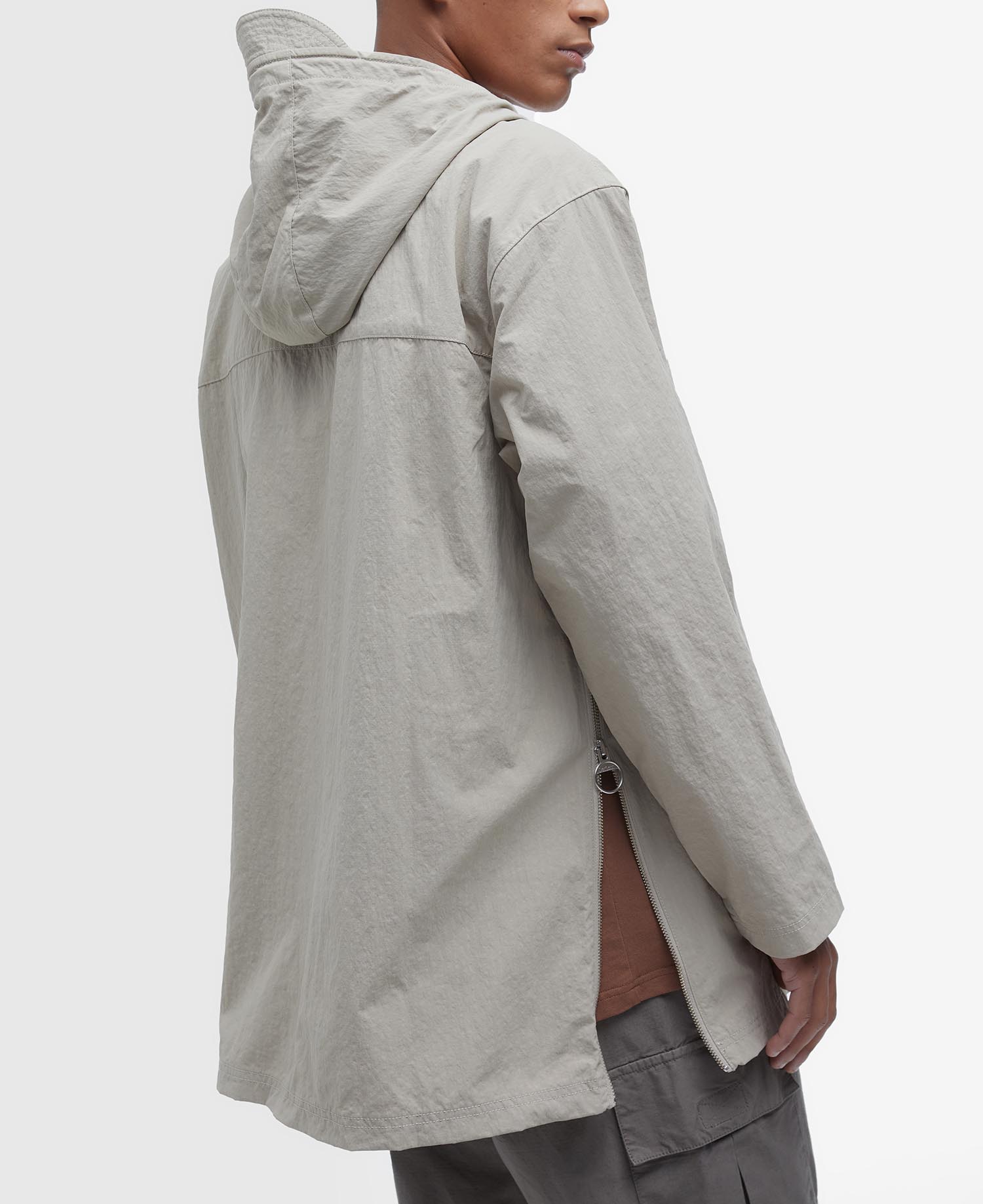 Durham Hooded Overshirt Grey