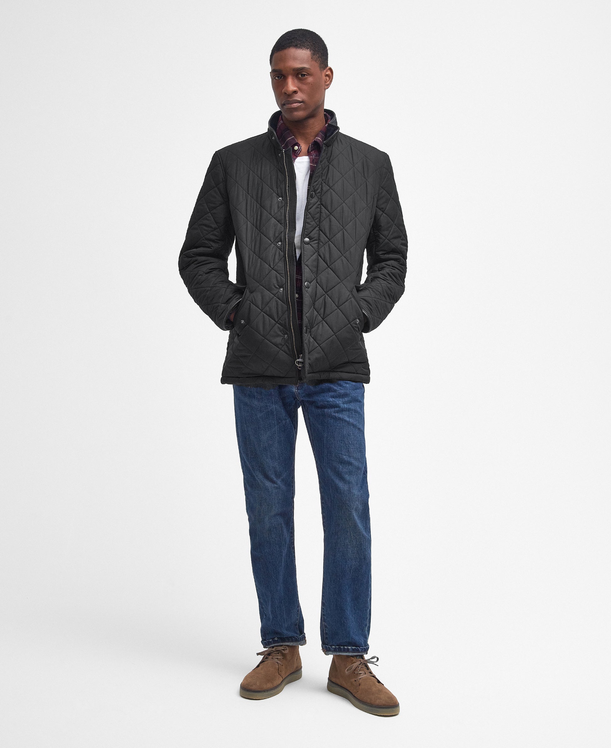 Powell Quilt Jacket Black