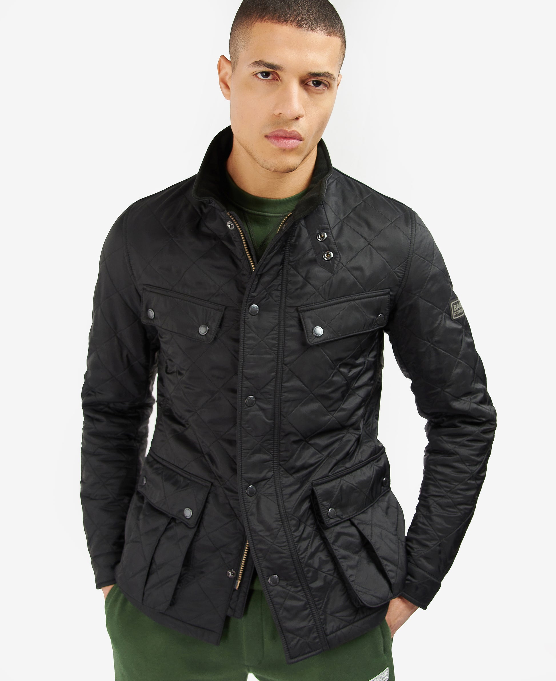 Men's Ariel Polarquilt Black