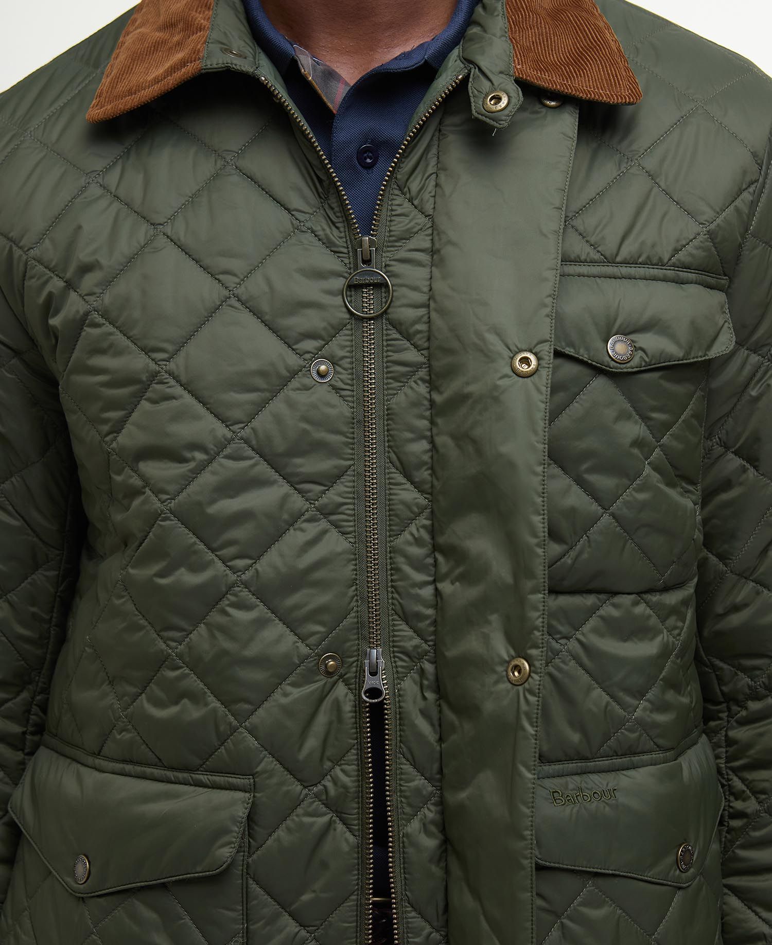 Horton Quilted Jacket Green