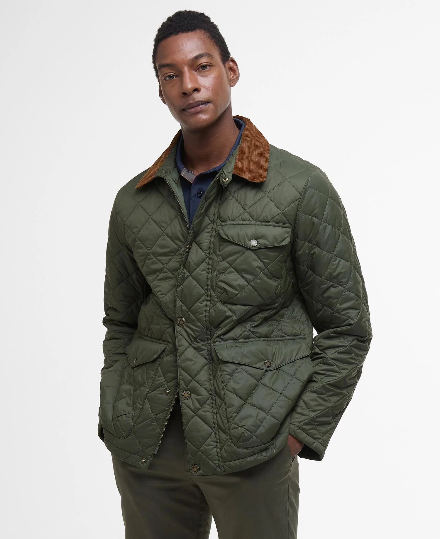 Horton Quilted Jacket Green