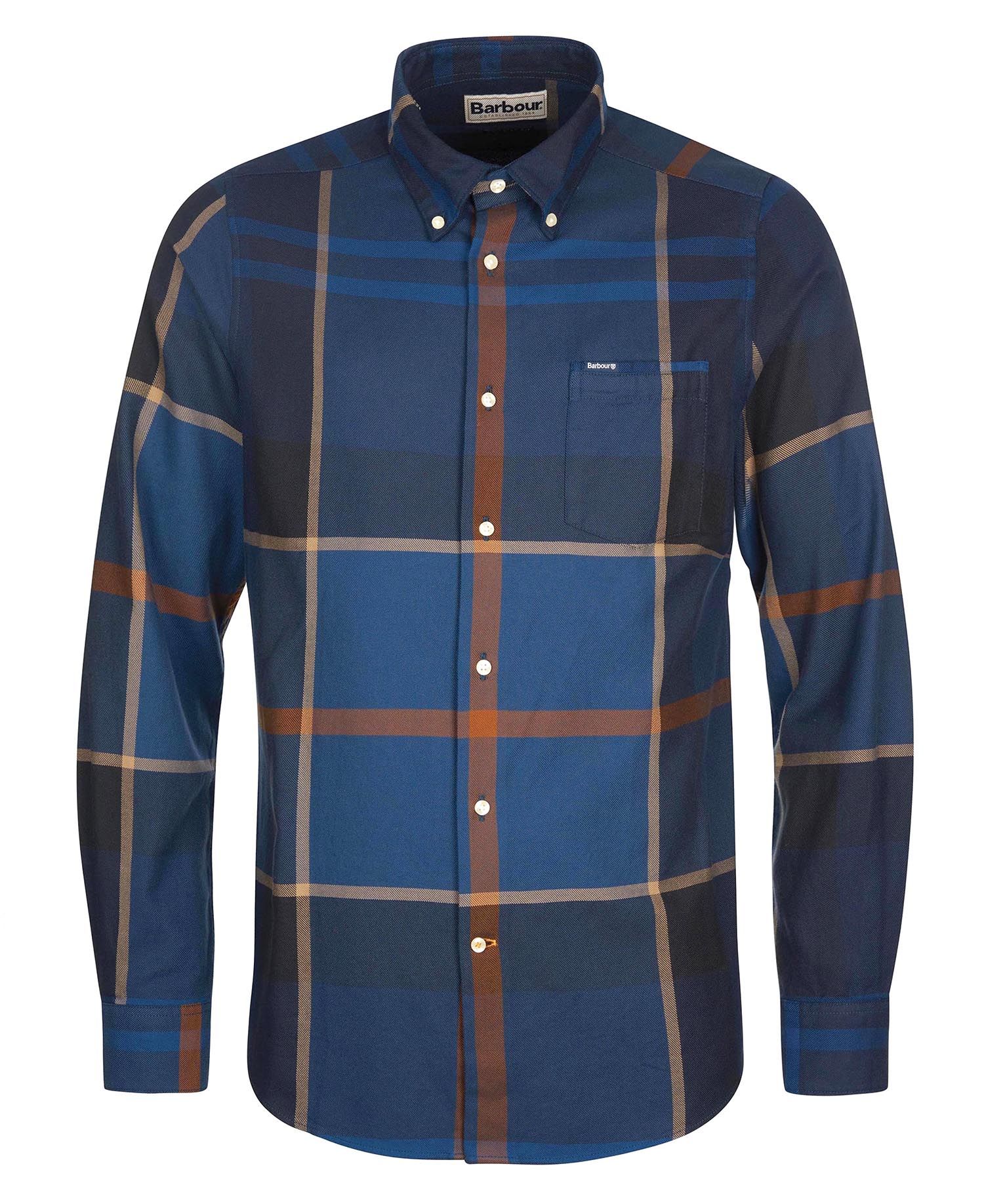 Dunoon Shirt Midnight Tartan