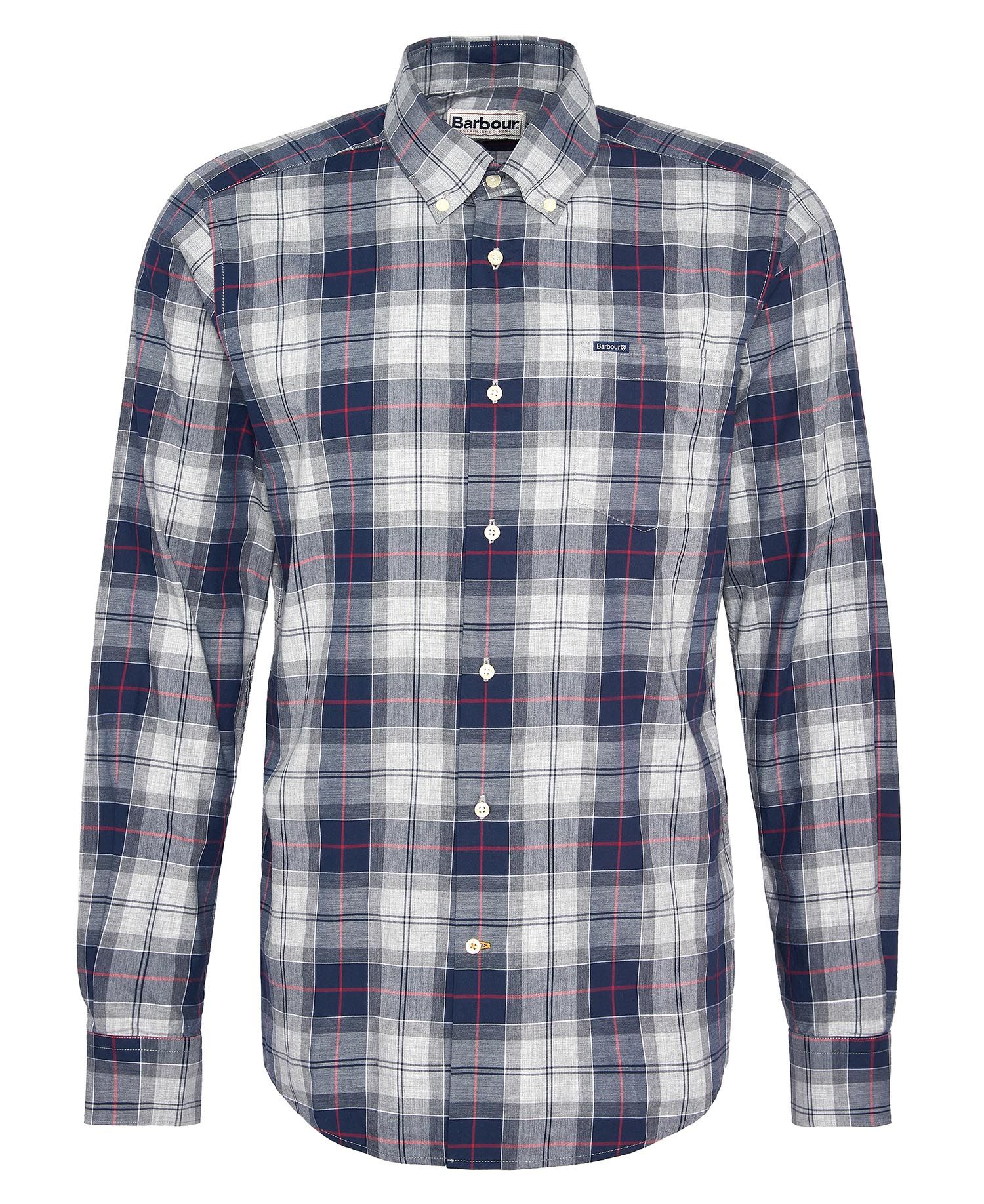 Wetheram Tailored Shirt Blue Granite